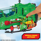 Teenage Mutant Ninja Turtles x GI Joe Turtle-Fly Copter Playmates Vehicle