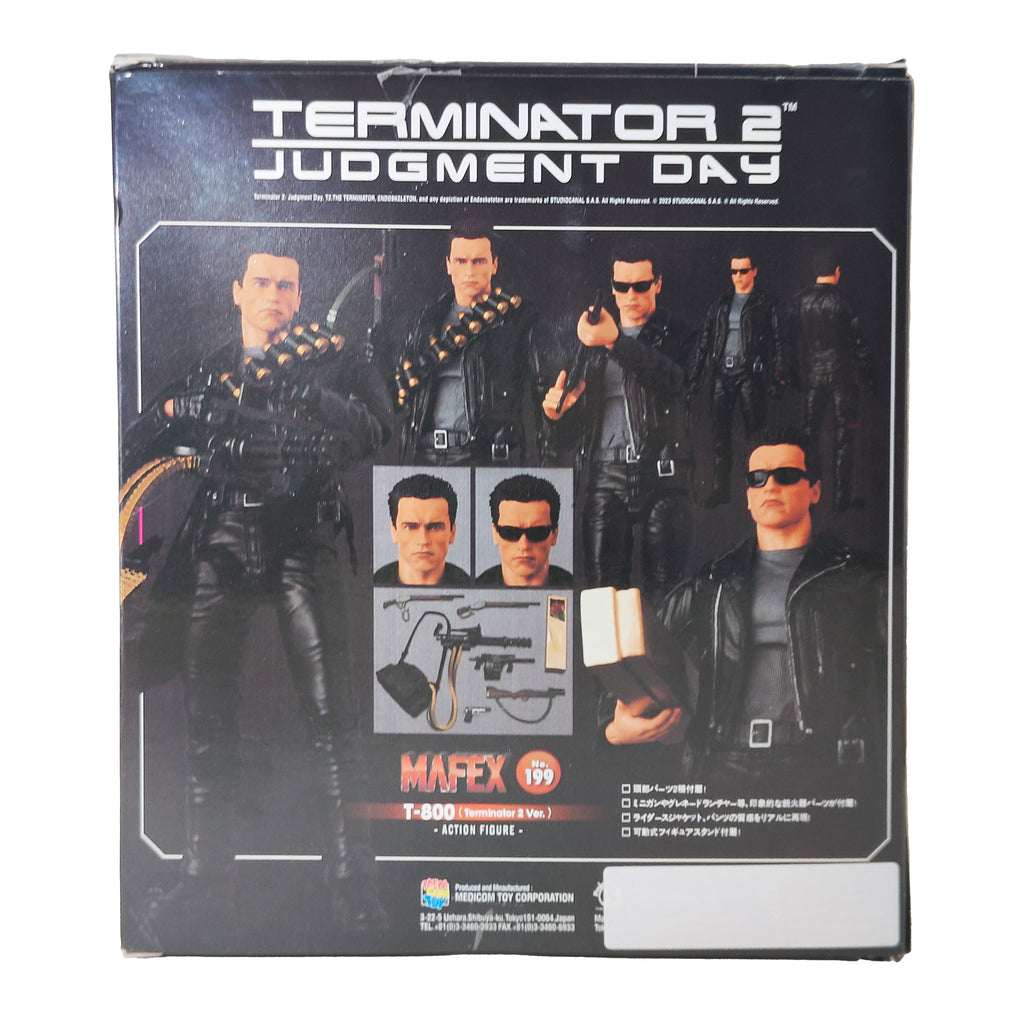 Terminator 2 Judgment Day T-800 MAFEX 199 Medicom Action Figure