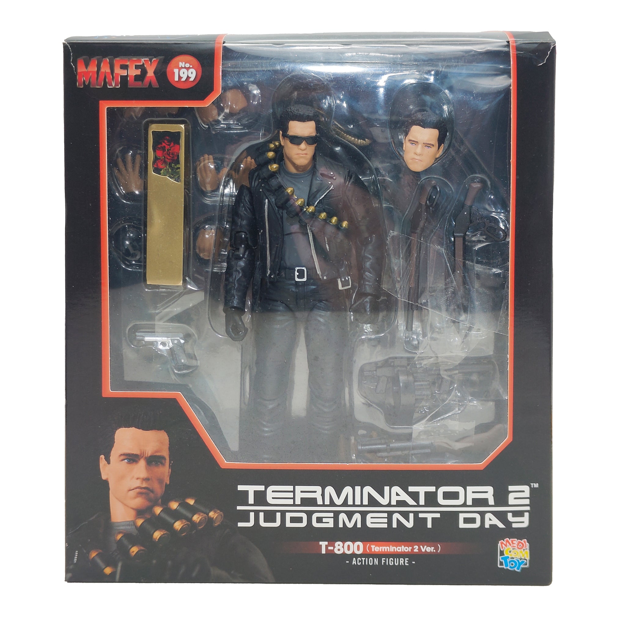 Terminator 2 Judgment Day T-800 MAFEX 199 Medicom Action Figure