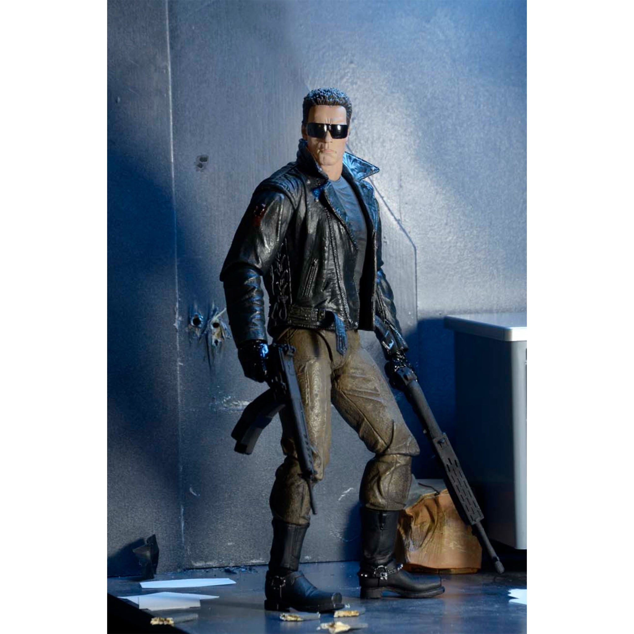 Terminator T-800 Police Station Assault Ultimate NECA Action Figure