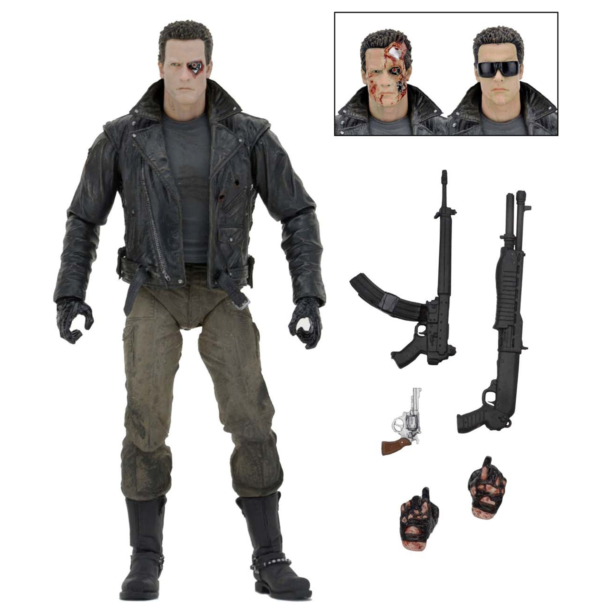 Terminator T-800 Police Station Assault Ultimate NECA Action Figure