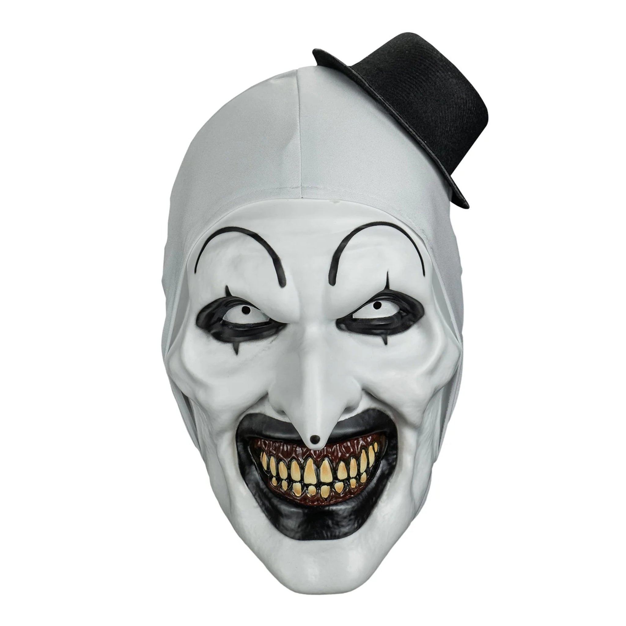 Terrifier 2 Art the Clown Trick Or Treat Studios Deluxe Injection Mask, 30cm, hard plastic with elastic strap, 2025, new