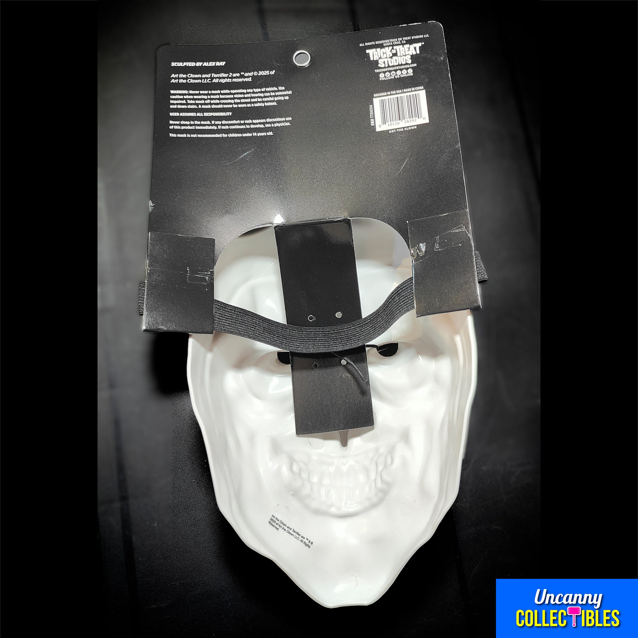 Terrifier 2 Art the Clown Trick Or Treat Studios Retro Mask – Terrifier, Trick or Treat Studios, 35 cm, 2025, brand new collector item, Uncanny Collectibles Dublin Ireland