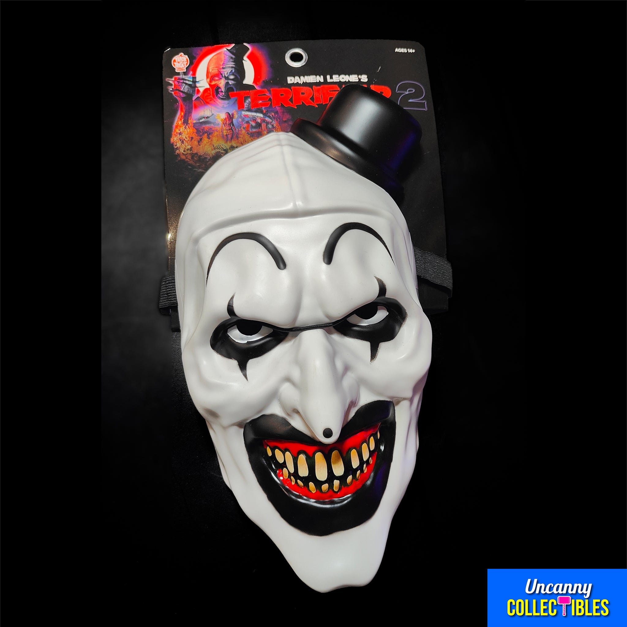 Terrifier 2 Art the Clown Trick Or Treat Studios Retro Mask – Terrifier, Trick or Treat Studios, 35 cm, 2025, brand new collector item, Uncanny Collectibles Dublin Ireland