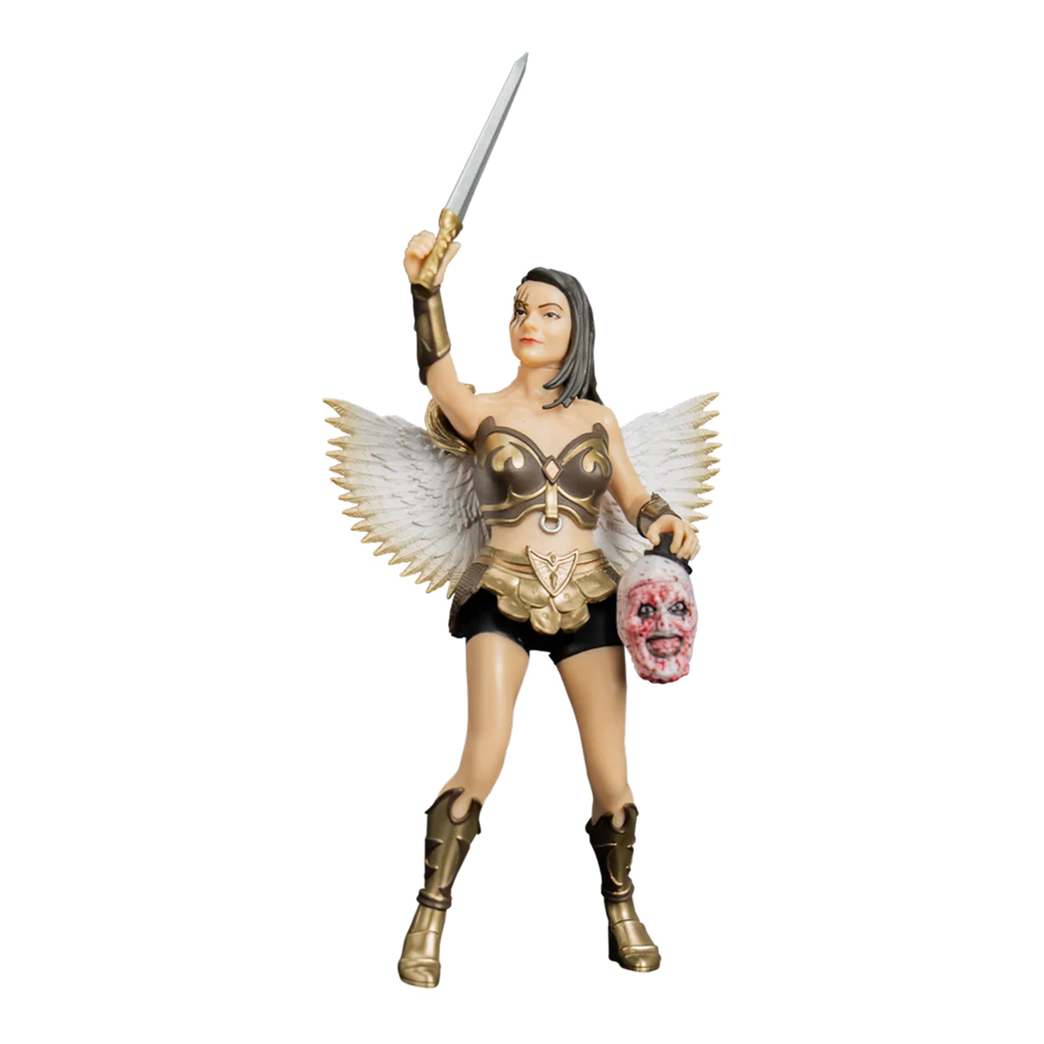 Terrifier 2 Sienna Shaw Angel Warrior Trick Or Treat Studios Action Figure 13 cm – Terrifier, Trick or Treat Studios, 13 cm, 2025, brand new collector item, Uncanny Collectibles Dublin Ireland
