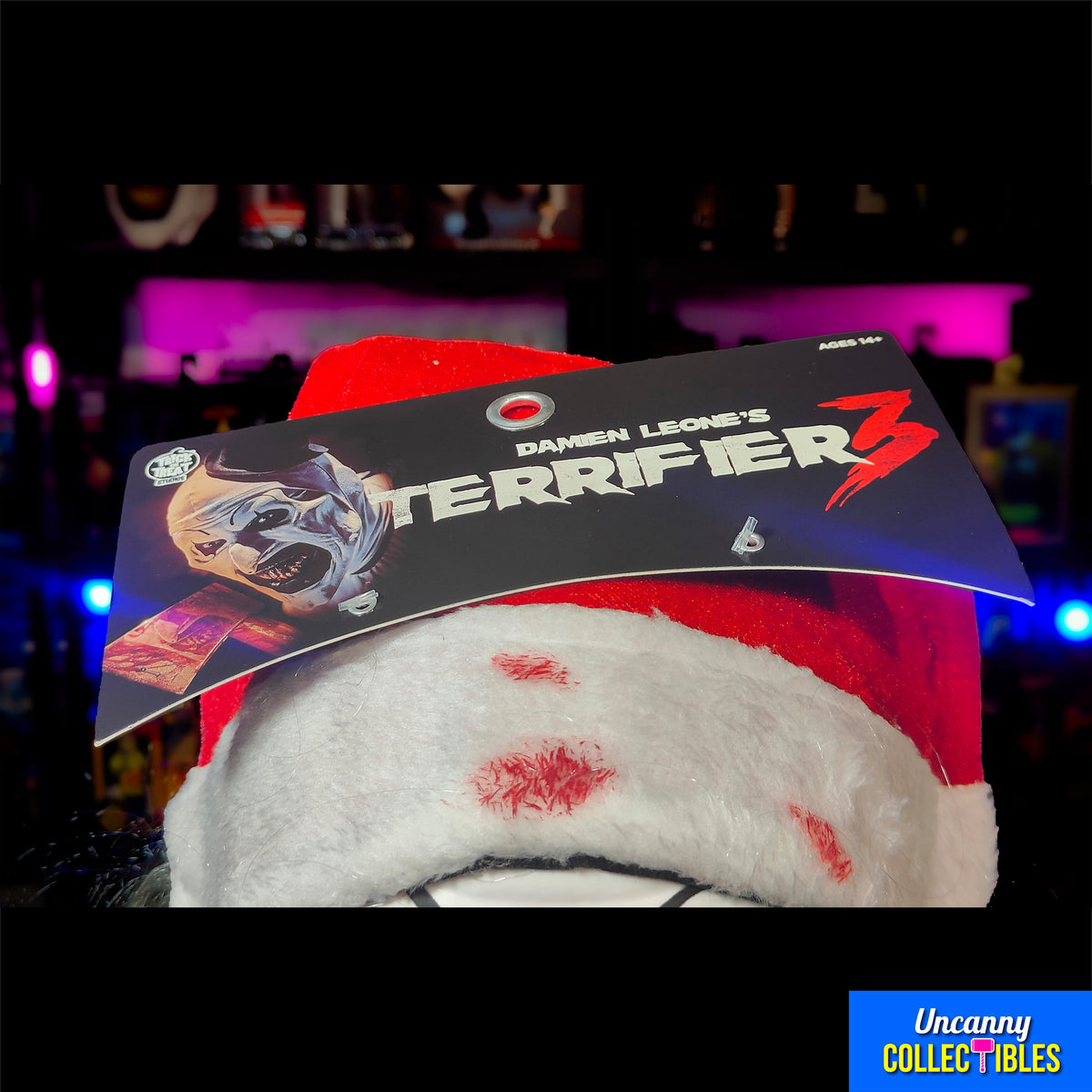 Terrifier 3 Santa Art the Clown Trick or Treat Studios Deluxe Mask - photo 3 of 12