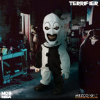 Terrifier Art the Clown MDS Mega Scale Mezco Toyz Roto Plush Figure With Sound 45cm – Terrifier, Mezco Toyz, 45 cm, 2022, brand new collector item, Uncanny Collectibles Dublin Ireland