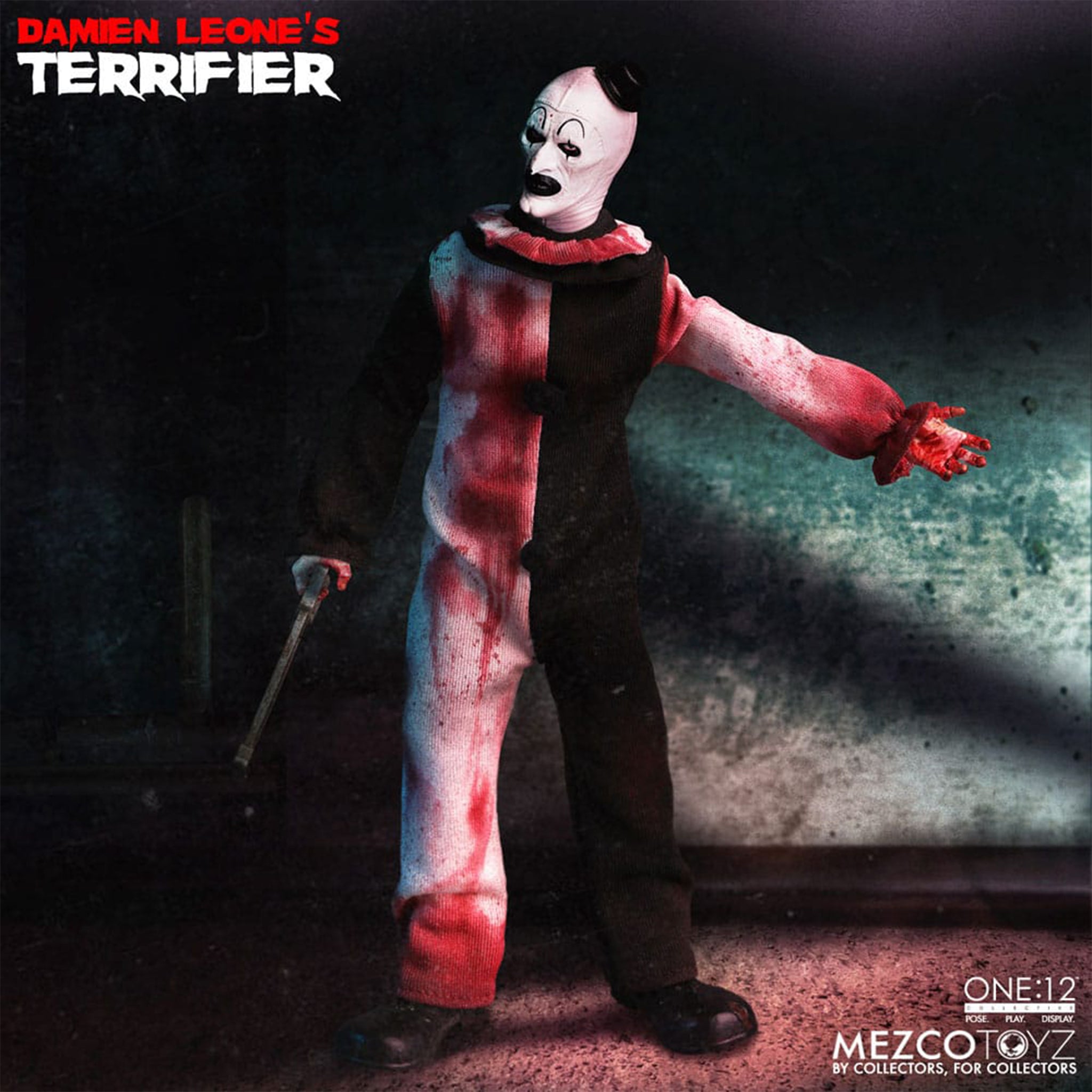 Terrifier Art The Clown Mezco Toyz One:12 Collective Deluxe Action Figure 2025 17cm – Terrifier, Mezco Toyz, 17 cm, 2025, brand new collector item, Uncanny Collectibles Dublin Ireland
