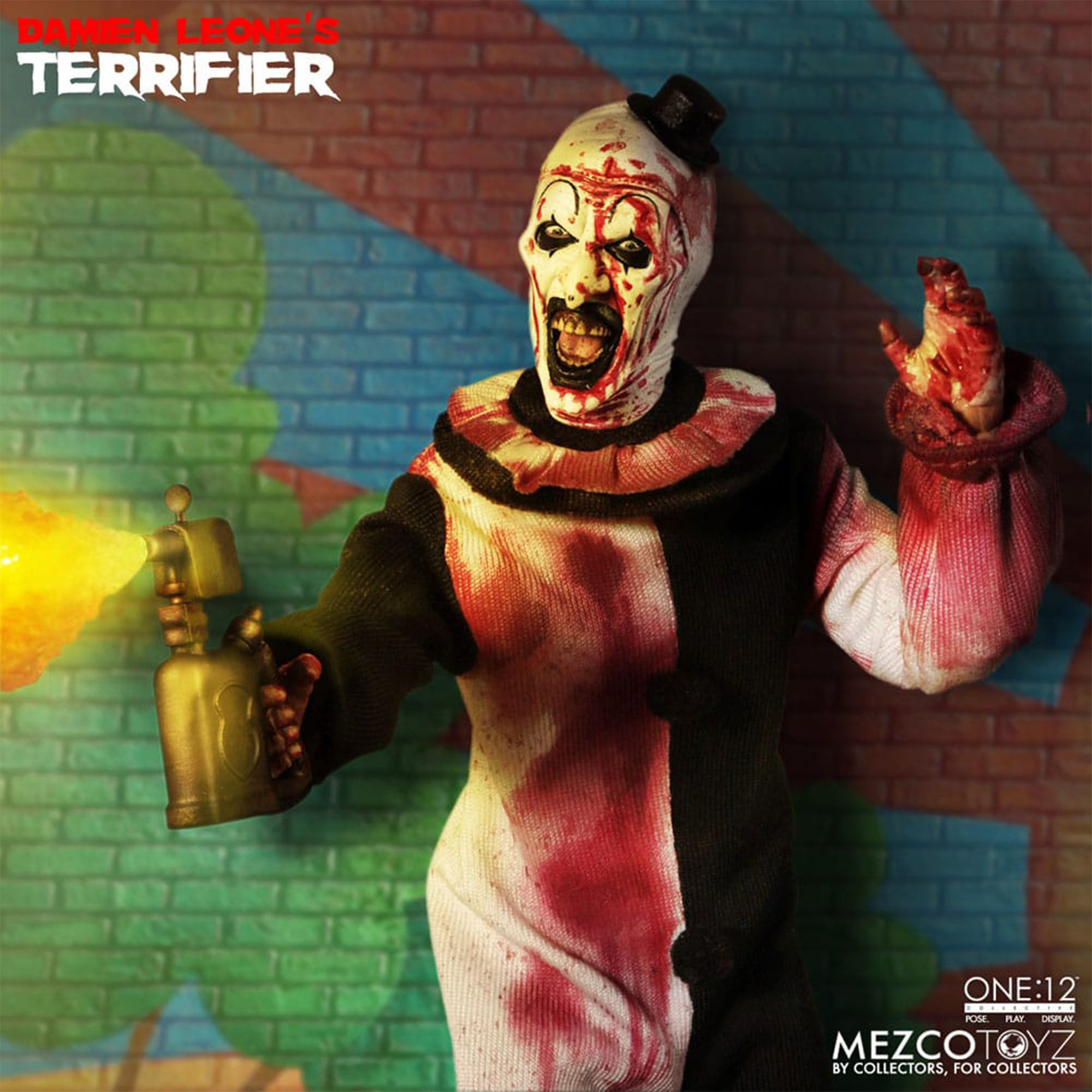 Terrifier Art The Clown Mezco Toyz One:12 Collective Deluxe Action Figure 2025 17cm