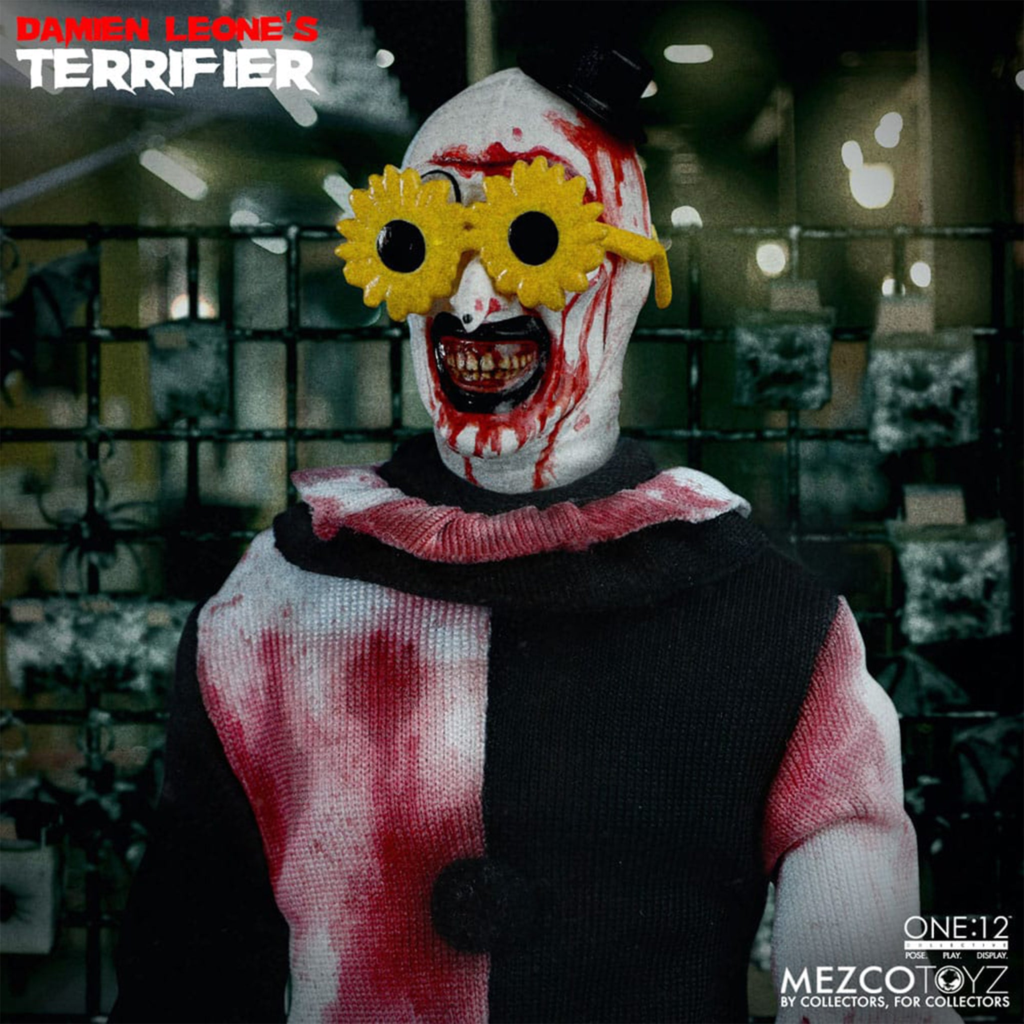 Terrifier Art The Clown Mezco Toyz One:12 Collective Deluxe Action Figure 2025 17cm – Terrifier, Mezco Toyz, 17 cm, 2025, brand new collector item, Uncanny Collectibles Dublin Ireland