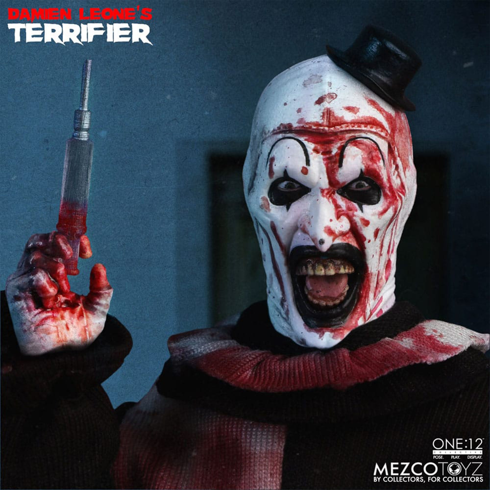 Terrifier Art The Clown Mezco Toyz One:12 Collective Deluxe Action Figure 2025 17cm