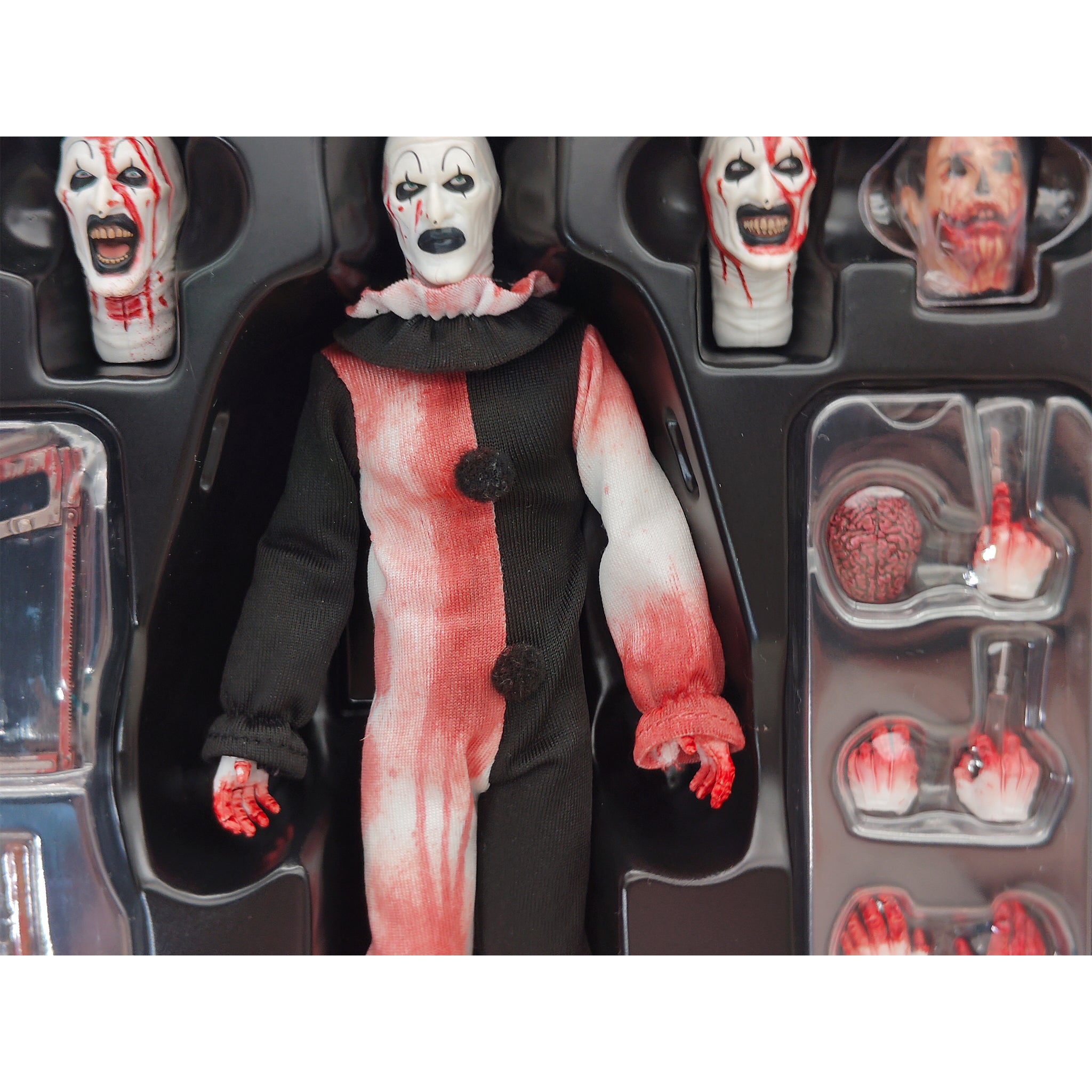 Terrifier Art the Clown One:12 Collective Deluxe Mezco Action Figure - Used