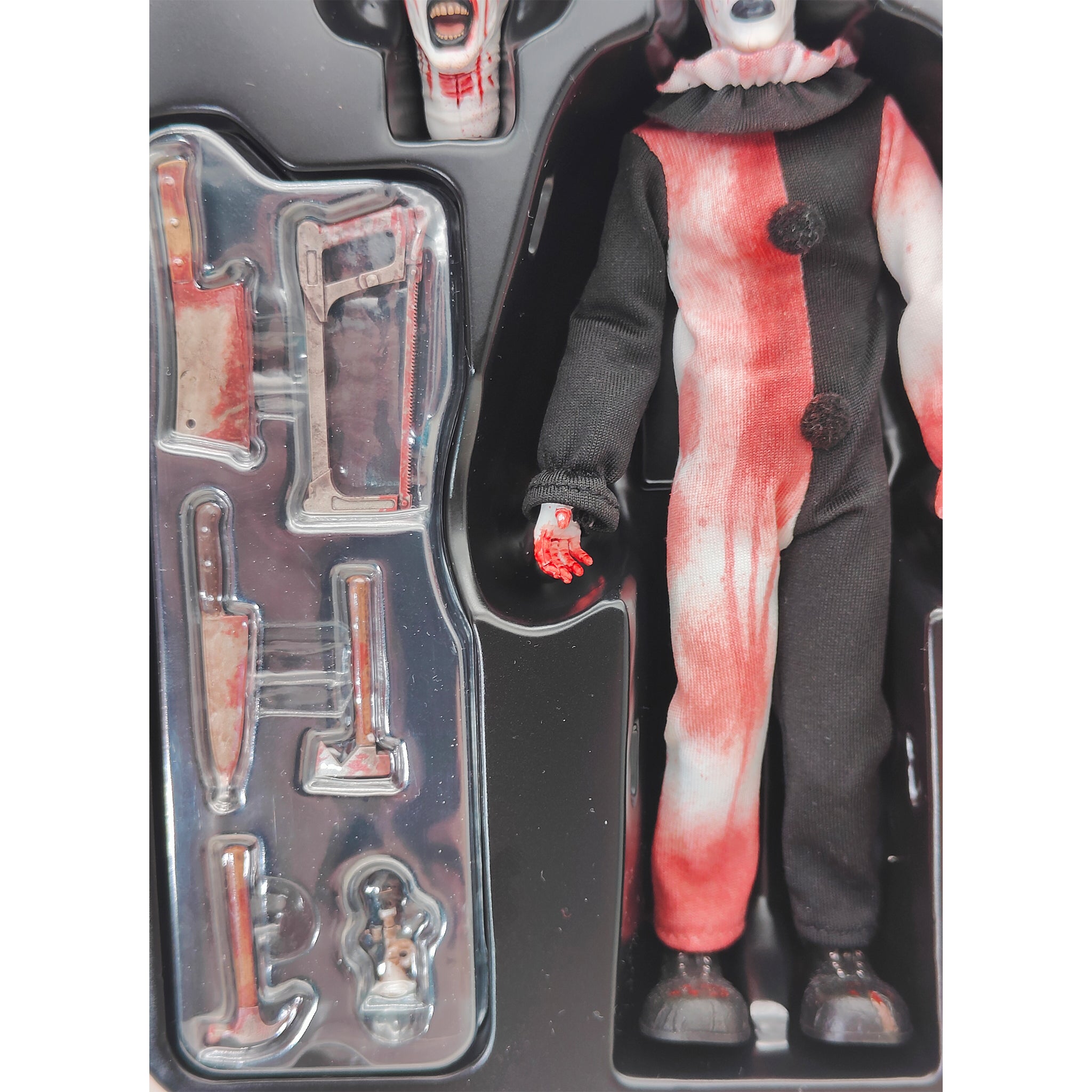 Terrifier Art the Clown One:12 Collective Deluxe Mezco Action Figure - Used