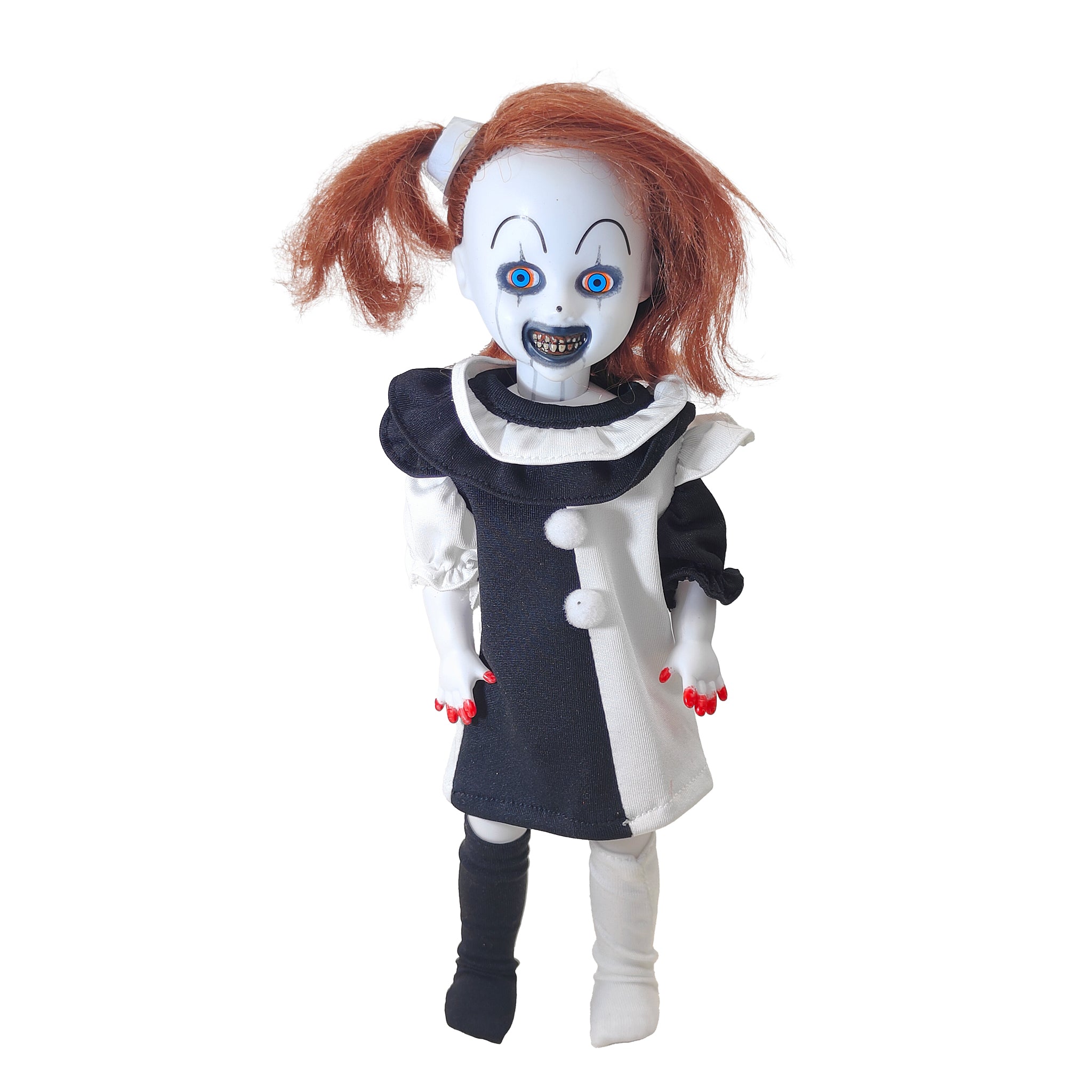 Terrifier 2 Little Pale Girl LDD Presents Mezco Living Dead Doll, 27cm, 2025, pre-owned