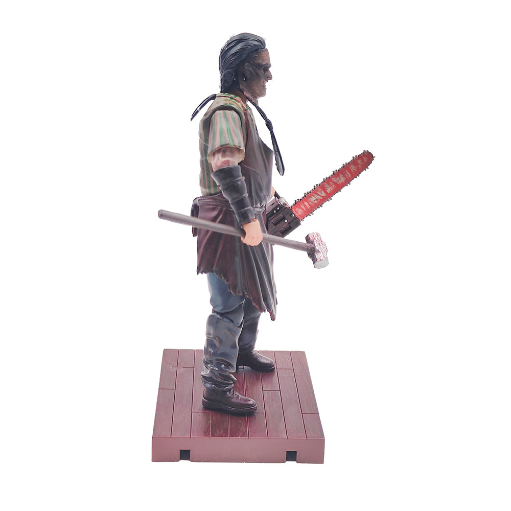 Texas Chainsaw Massacre 2003 Leatherface Thomas Hewitt  1:18 Scale Slaughter Version Hiya Toys 11 cm Action Figure  Exquisite Mini Series – Texas Chainsaw Massacre, Hiya Toys, 11 cm, 2021, pre-owned collector piece, Uncanny Collectibles Dublin Ireland