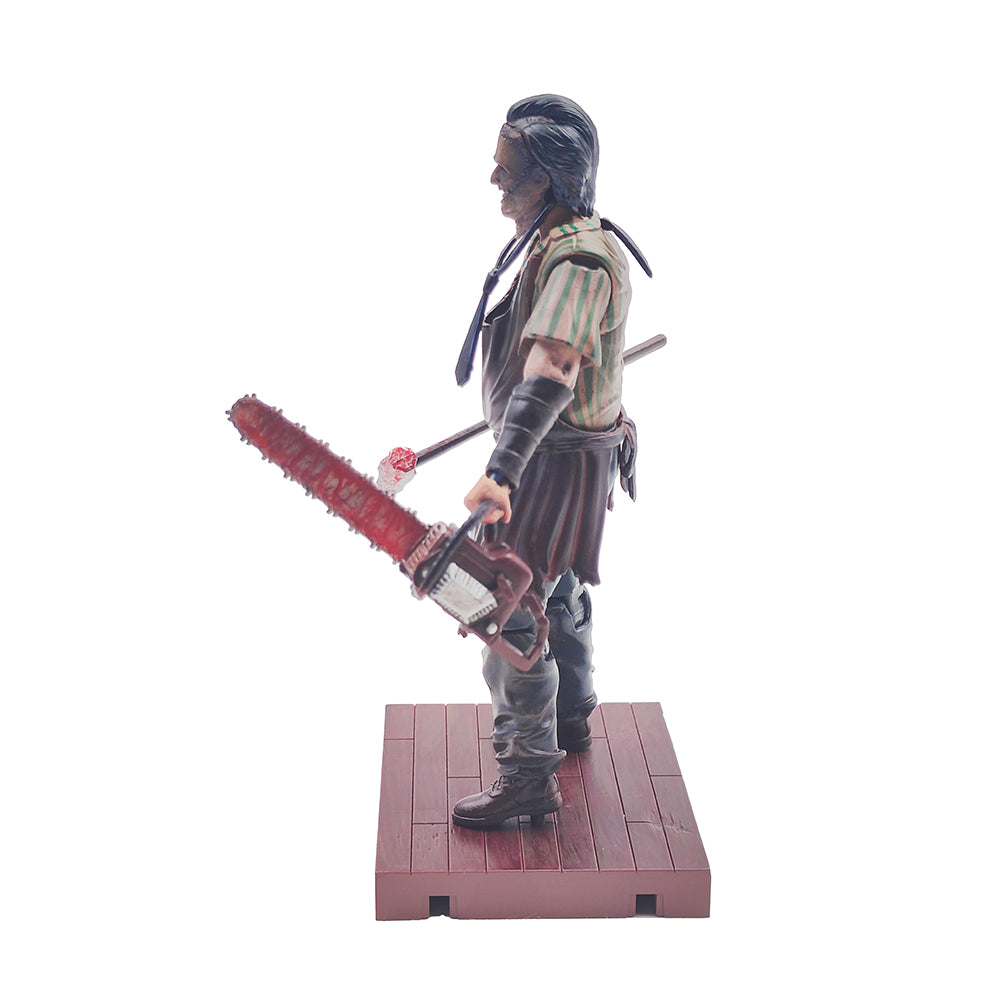Texas Chainsaw Massacre 2003 Leatherface Thomas Hewitt  1:18 Scale Slaughter Version Hiya Toys 11 cm Action Figure  Exquisite Mini Series – Texas Chainsaw Massacre, Hiya Toys, 11 cm, 2021, pre-owned collector piece, Uncanny Collectibles Dublin Ireland