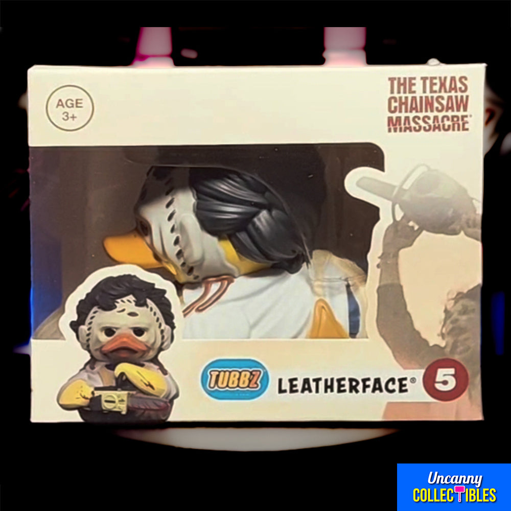 Texas Chainsaw Massacre Leatherface #5 Tubbz Boxed Edition Cosplaying Duck Collectible – Texas Chainsaw Massacre, Numskull, 10 cm, 2024, brand new collector item, Uncanny Collectibles Dublin Ireland