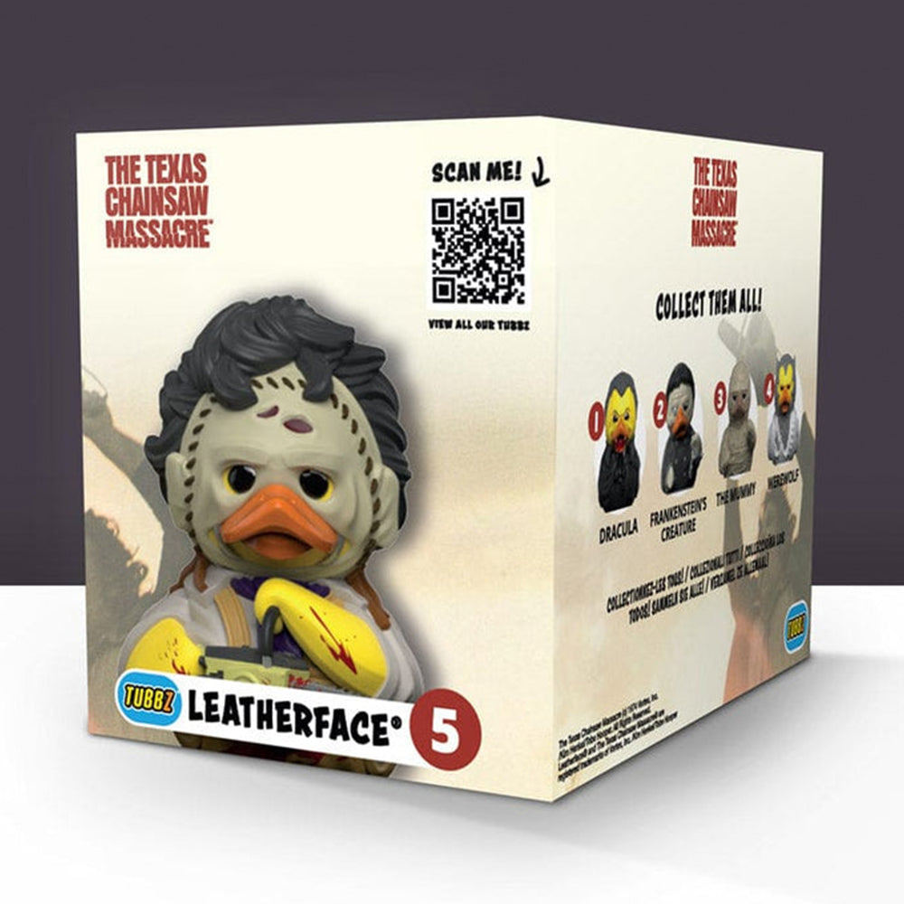 Texas Chainsaw Massacre Leatherface #5 Tubbz Boxed Edition Cosplaying Duck Collectible – Texas Chainsaw Massacre, Numskull, 10 cm, 2024, brand new collector item, Uncanny Collectibles Dublin Ireland