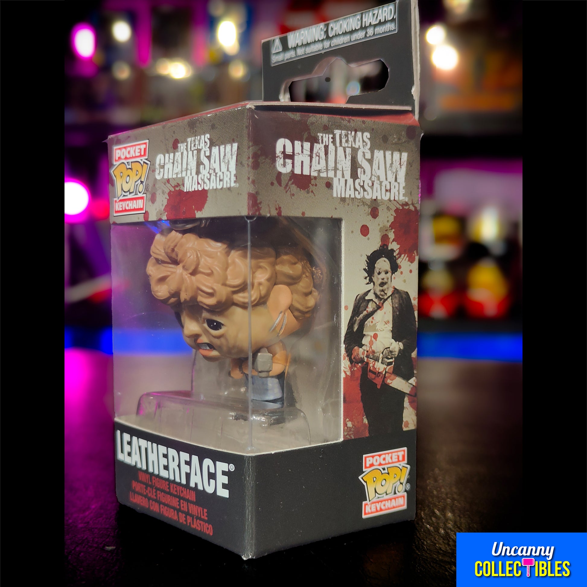 Texas Chainsaw Massacre Leatherface Funko POP Vinyl Keyring