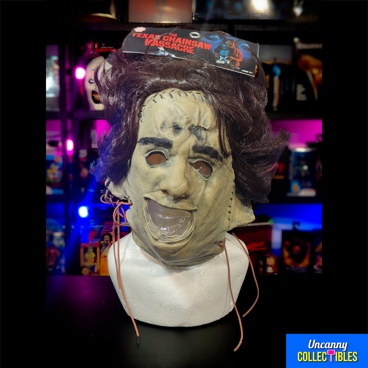 Texas Chainsaw Massacre Leatherface Killing Trick or Treat Studios Vinyl Mask