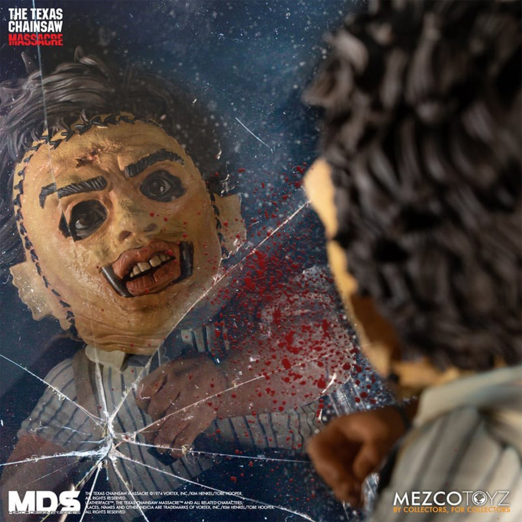 Texas Chainsaw Massacre Leatherface MDS Mezco Designer Series Action Figure 15cm