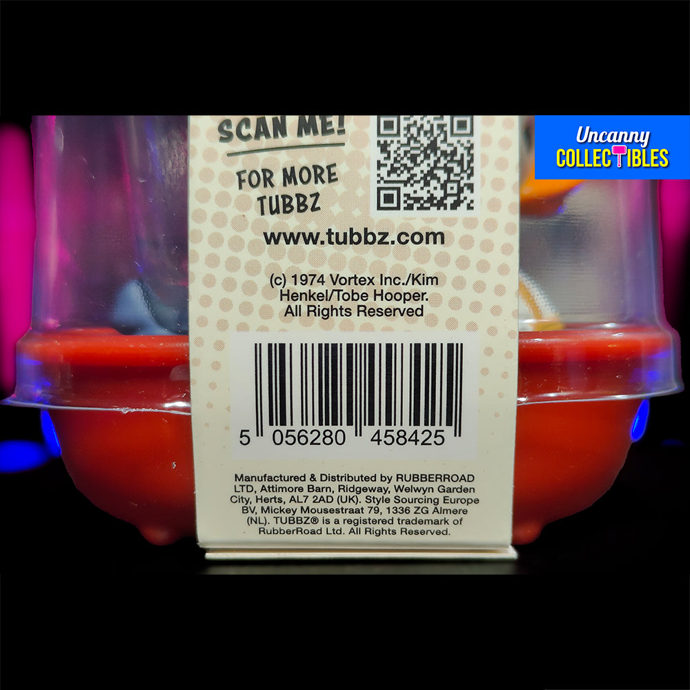 Texas Chainsaw Massacre Leatherface Mini Tubbz Cosplaying Duck Collectible – Texas Chainsaw Massacre, Numskull, 5 cm, 2024, brand new collector item, Uncanny Collectibles Dublin Ireland