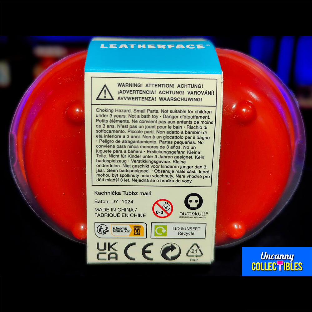Texas Chainsaw Massacre Leatherface Mini Tubbz Cosplaying Duck Collectible – Texas Chainsaw Massacre, Numskull, 5 cm, 2024, brand new collector item, Uncanny Collectibles Dublin Ireland