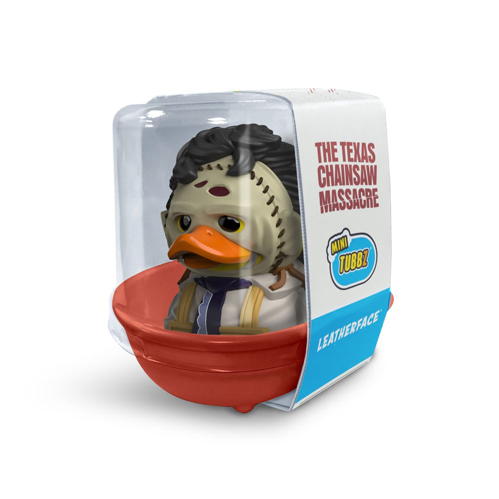 Texas Chainsaw Massacre Leatherface Mini Tubbz Cosplaying Duck Collectible – Texas Chainsaw Massacre, Numskull, 5 cm, 2024, brand new collector item, Uncanny Collectibles Dublin Ireland