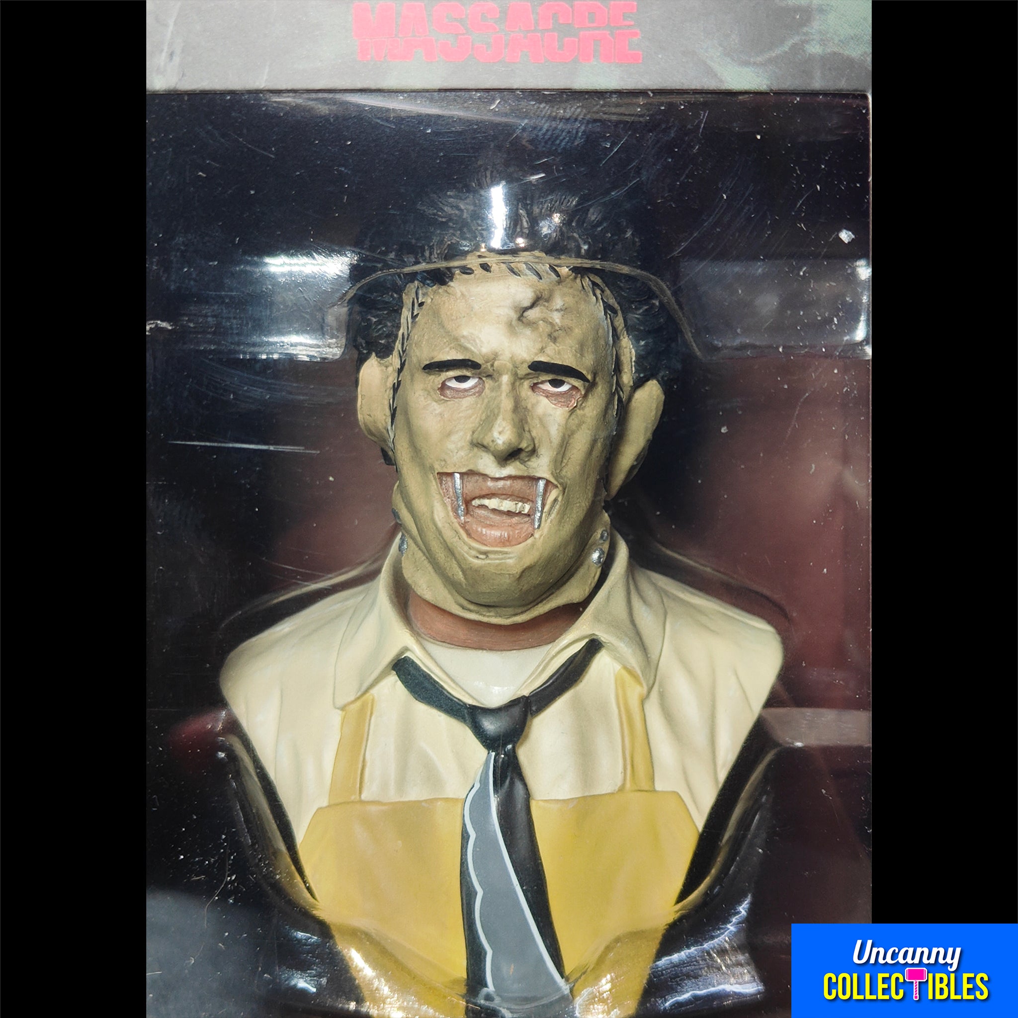 Texas Chainsaw Massacre Leatherface Trick Or Treat Studios Holiday Horrors Ornament 9cm – Texas Chainsaw Massacre, Trick or Treat Studios, 9 cm, brand new collector item, Uncanny Collectibles Dublin Ireland