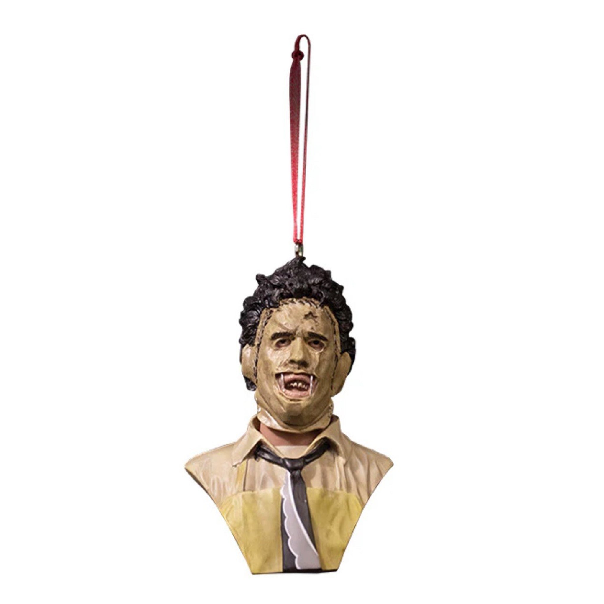 Texas Chainsaw Massacre Leatherface Trick Or Treat Studios Holiday Horrors Ornament 9cm – Texas Chainsaw Massacre, Trick or Treat Studios, 9 cm, brand new collector item, Uncanny Collectibles Dublin Ireland