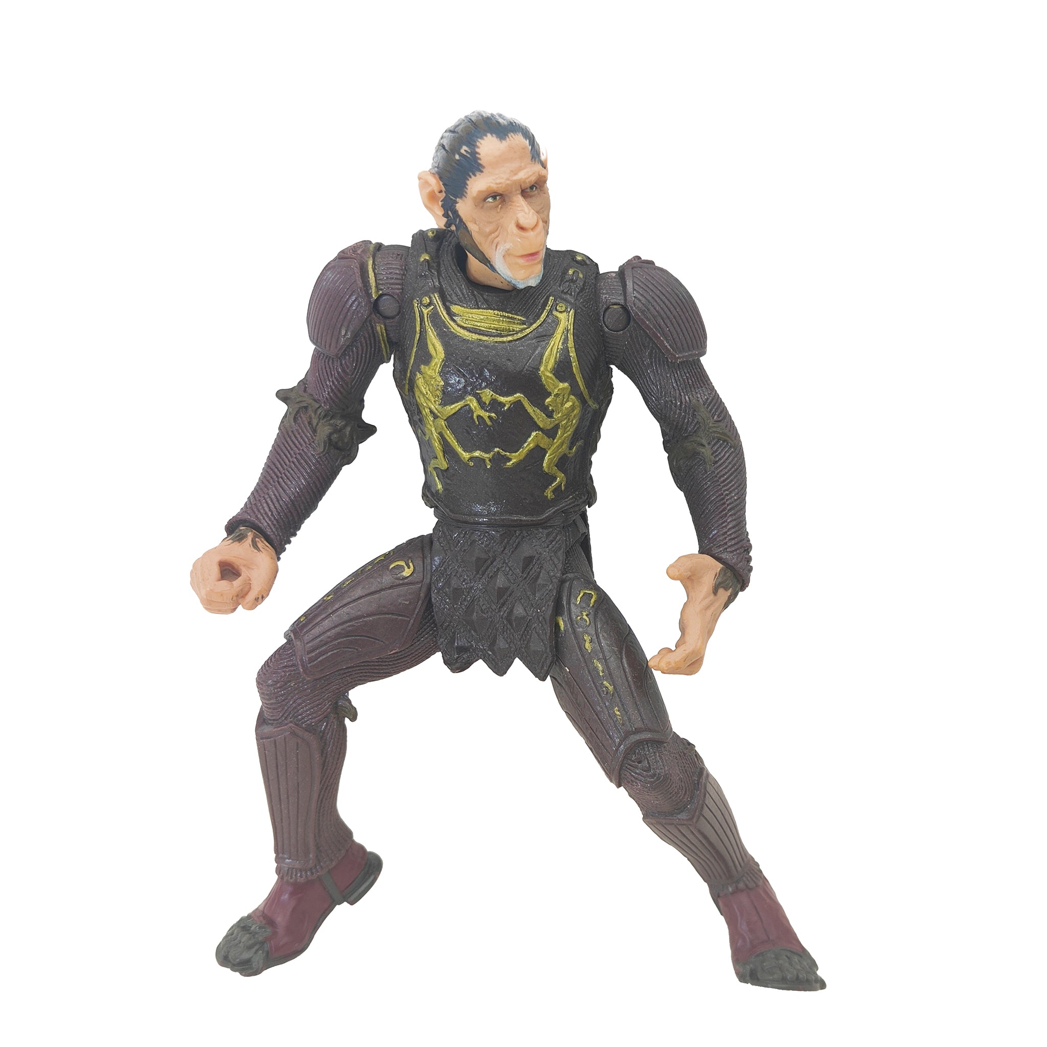 Thade With Battle Steed Planet Of The Apes 2001 Hasbro Action Figure 15cm – Movie Icons & Heroes, Hasbro, 15 cm, 2001, pre-owned collector piece, Uncanny Collectibles Dublin Ireland