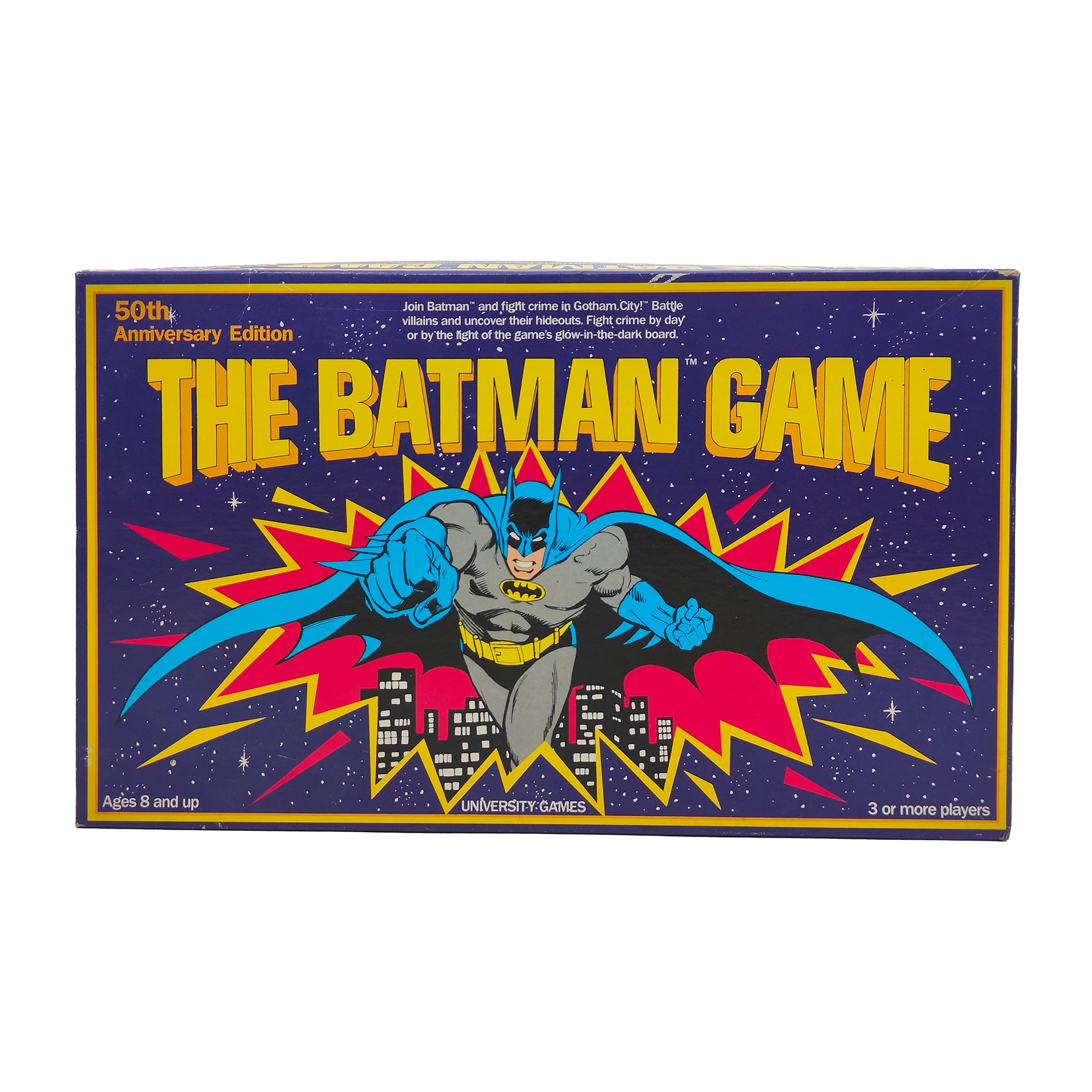 The Batman Game 50th Anniversary Edition Glow in the Dark 1989 – Batman, Vintage Brands, -, 1989, pre-owned collector piece, Uncanny Collectibles Dublin Ireland