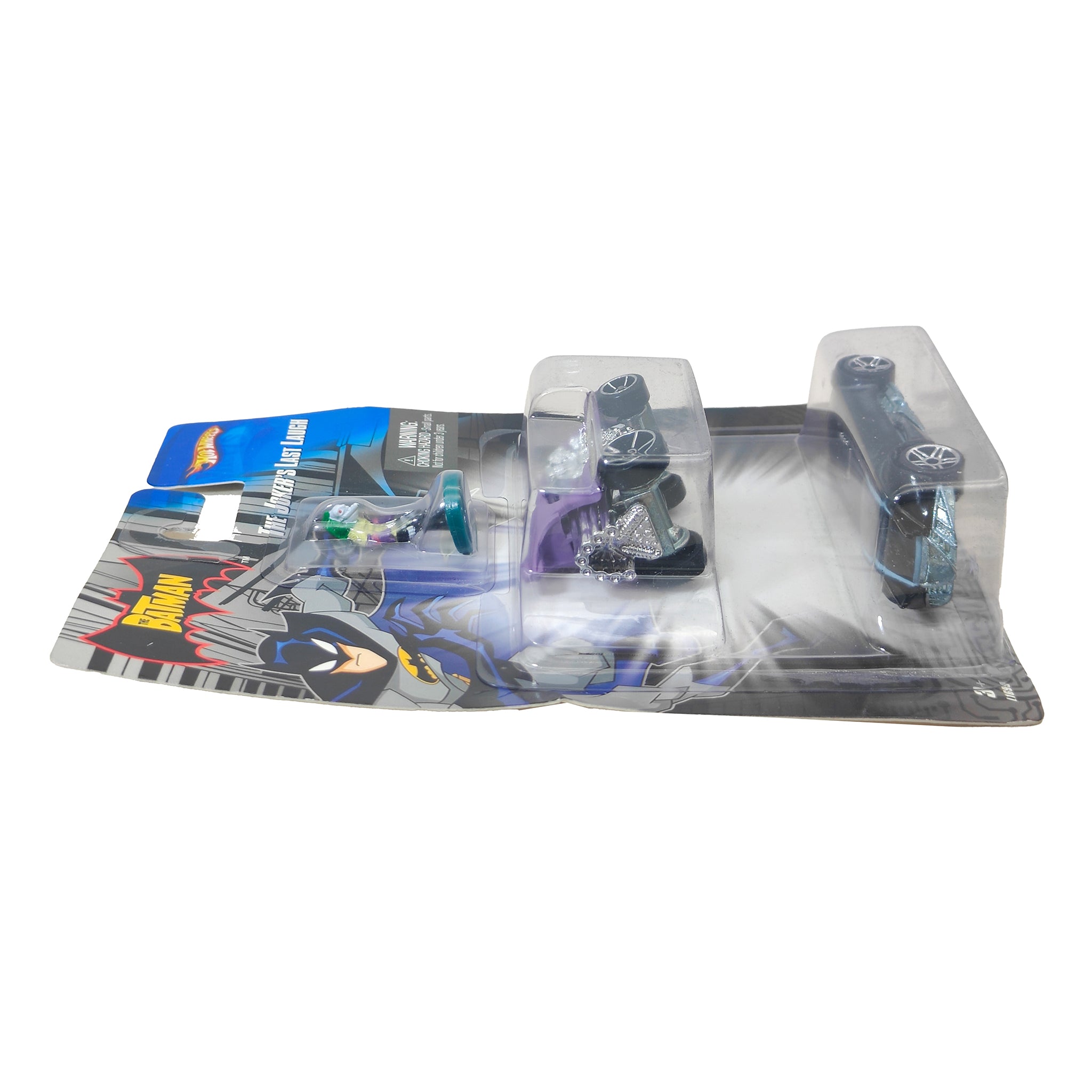 The Batman Joker's Last Laugh Hot Wheels 2 Car Set and Figure 2006