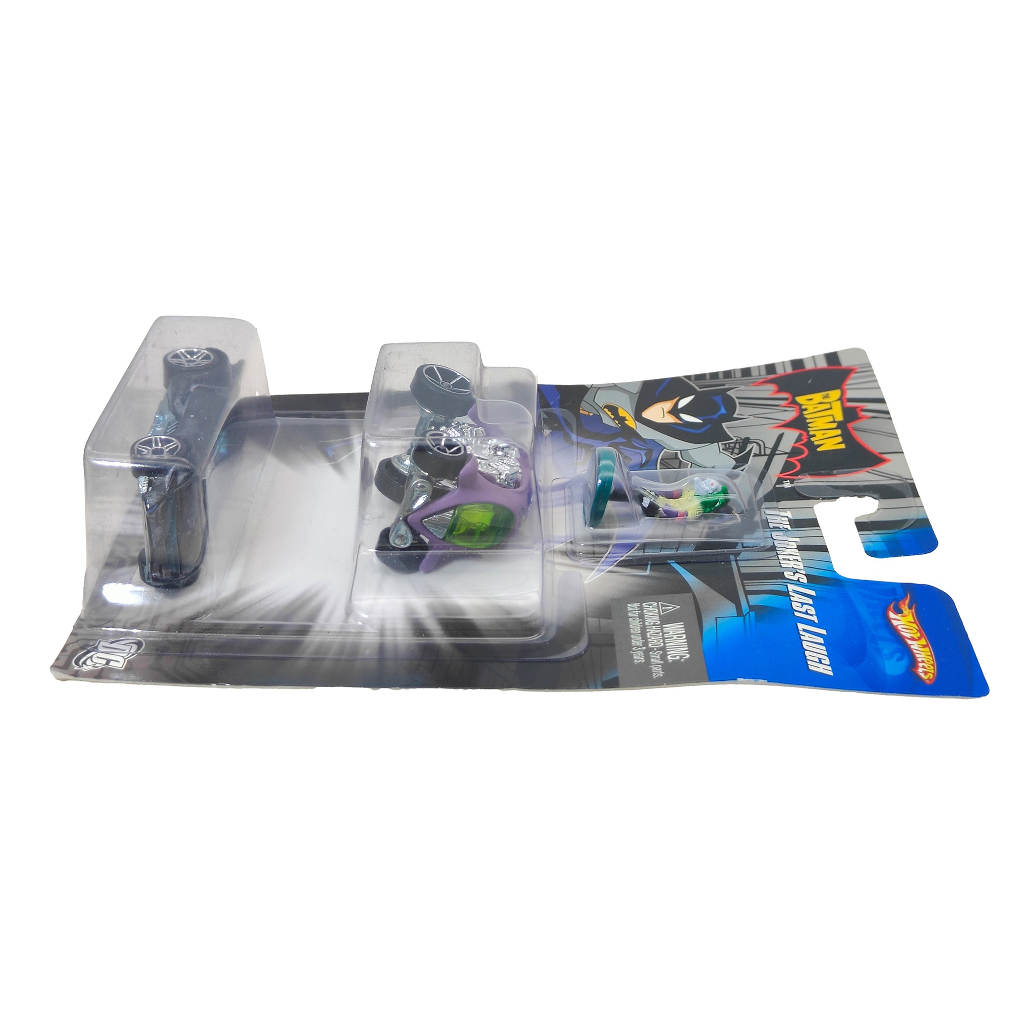 The Batman Joker's Last Laugh Hot Wheels 2 Car Set and Figure 2006