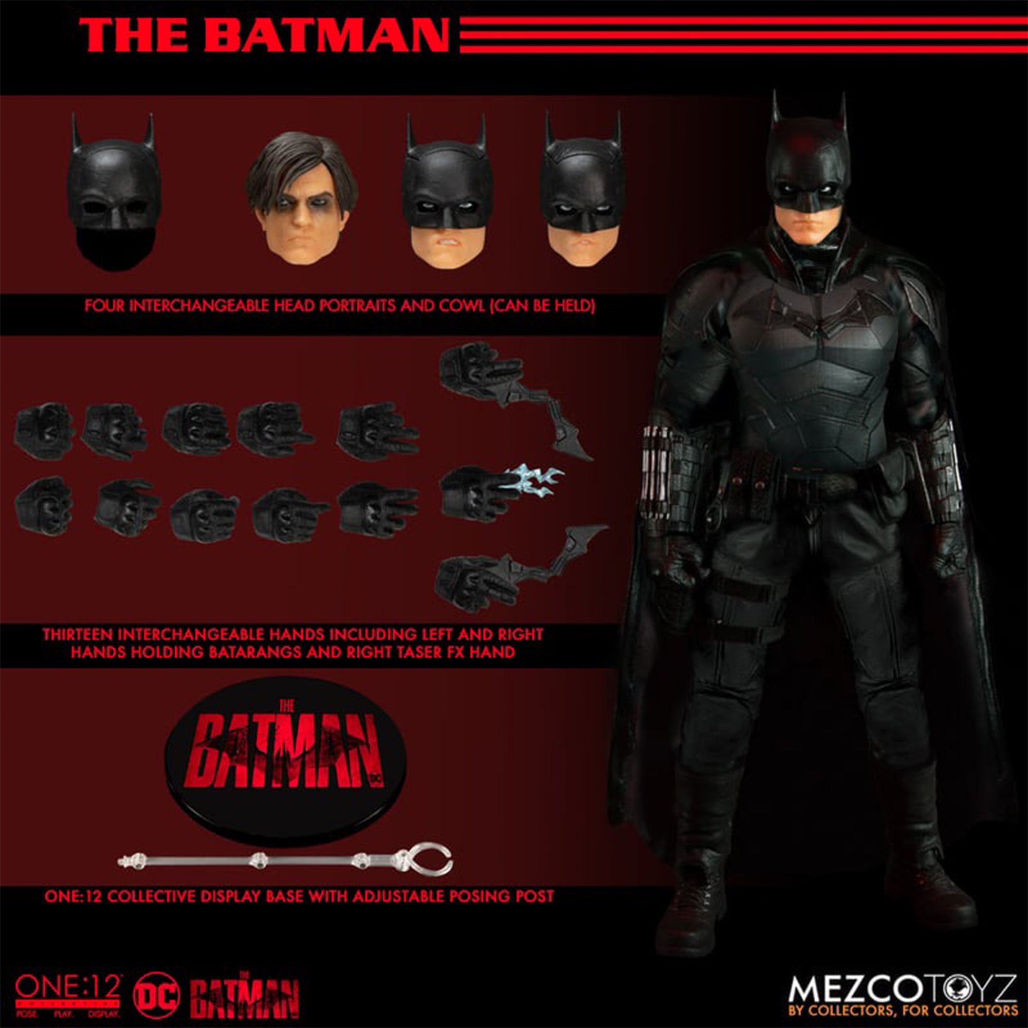 The Batman Mezco Toyz One:12 Collective Action Figure 17cm