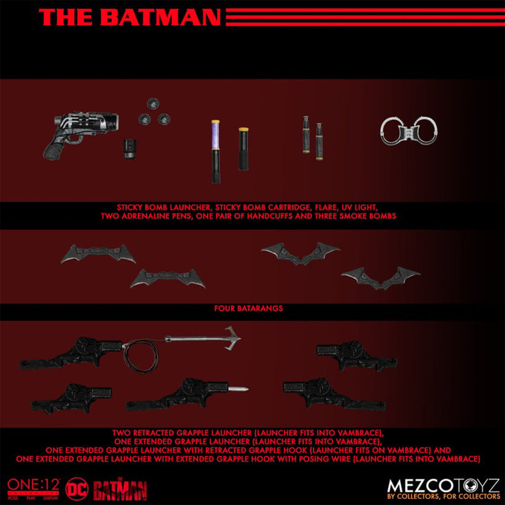 The Batman Mezco Toyz One:12 Collective Action Figure 17cm