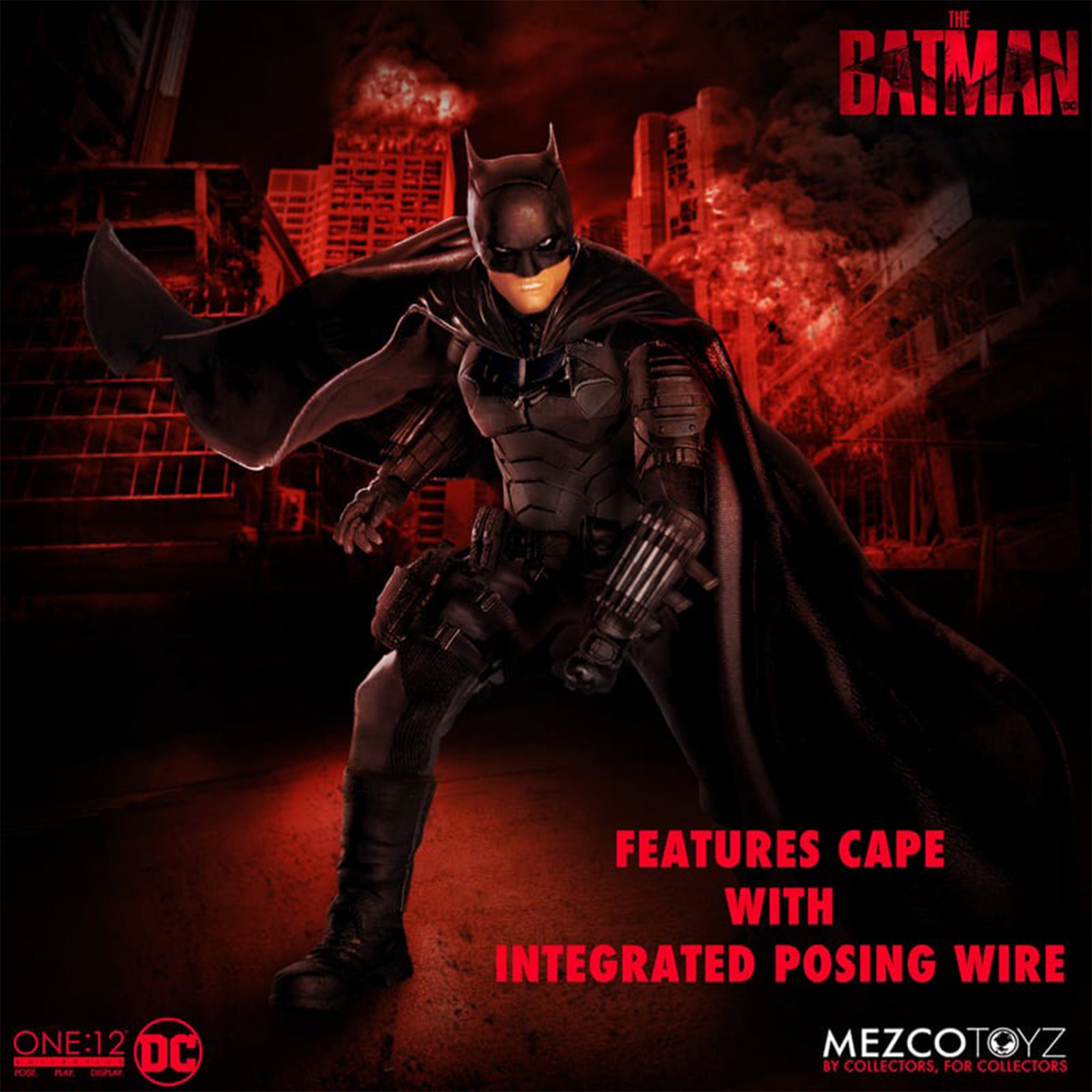The Batman Mezco Toyz One:12 Collective Action Figure 17cm – Batman, Mezco Toyz, 17 cm, brand new collector item, Uncanny Collectibles Dublin Ireland