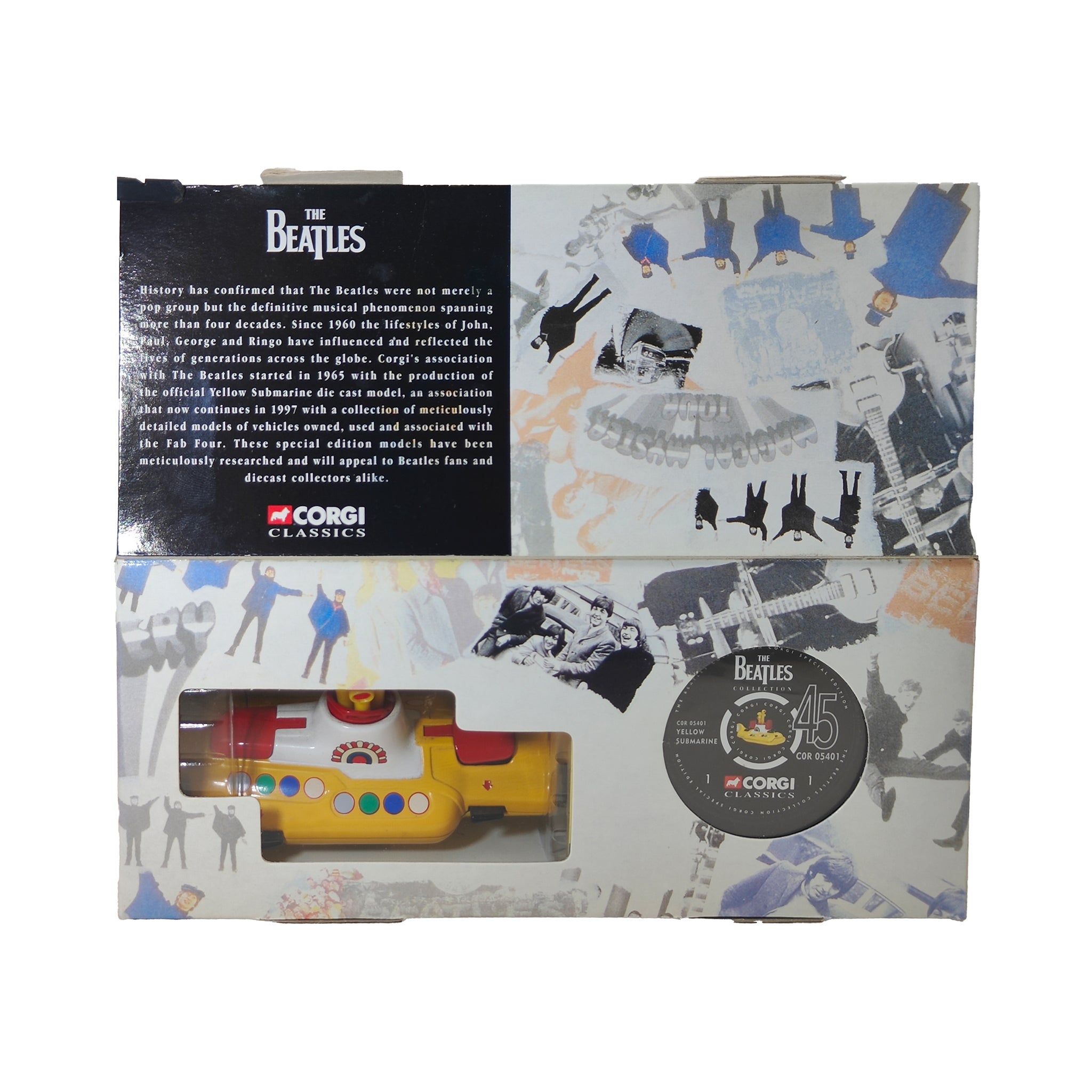 The Beatles Yellow Submarine Corgi Classics Diecast 05401 1997