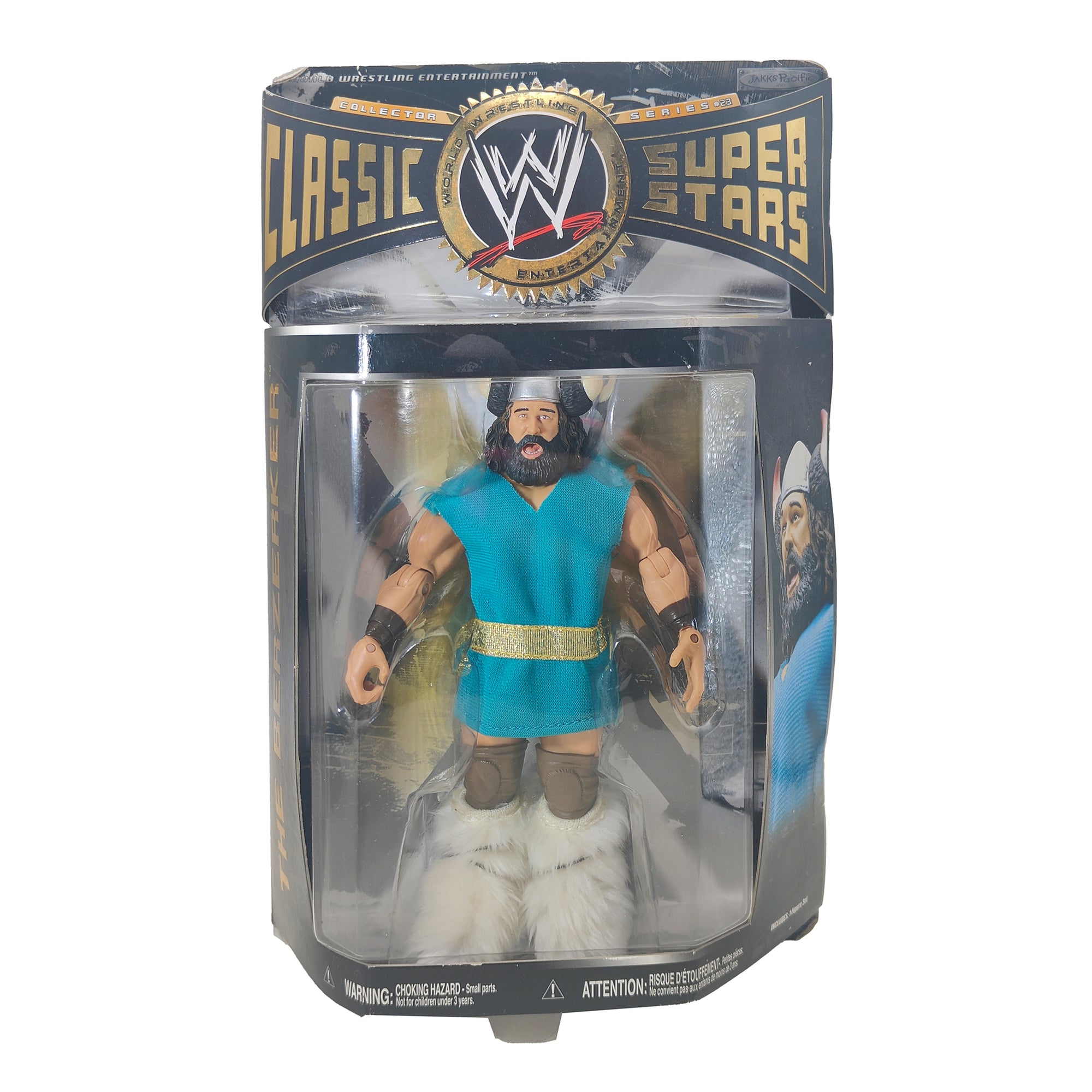 The Berzerker WWE Classic Superstars Series 23 Jakks Pacific Action Figure 2009 18cm