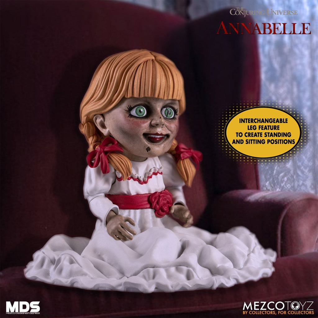 The Conjuring Annabelle MDS Mezco Designer Series Roto Plush Figure