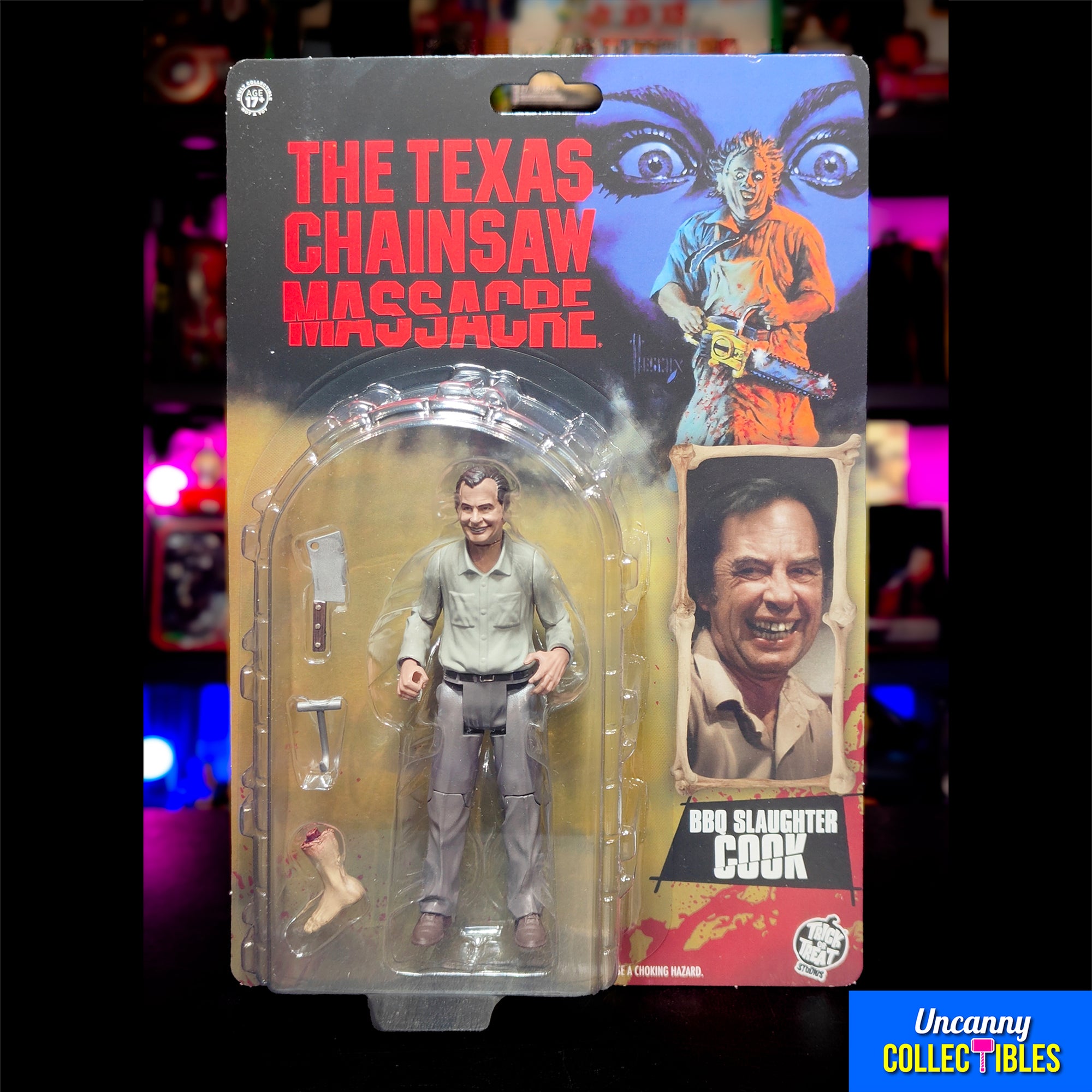 The Cook Texas Chainsaw Massacre Trick Or Treat Studios Action Figure 13 cm
