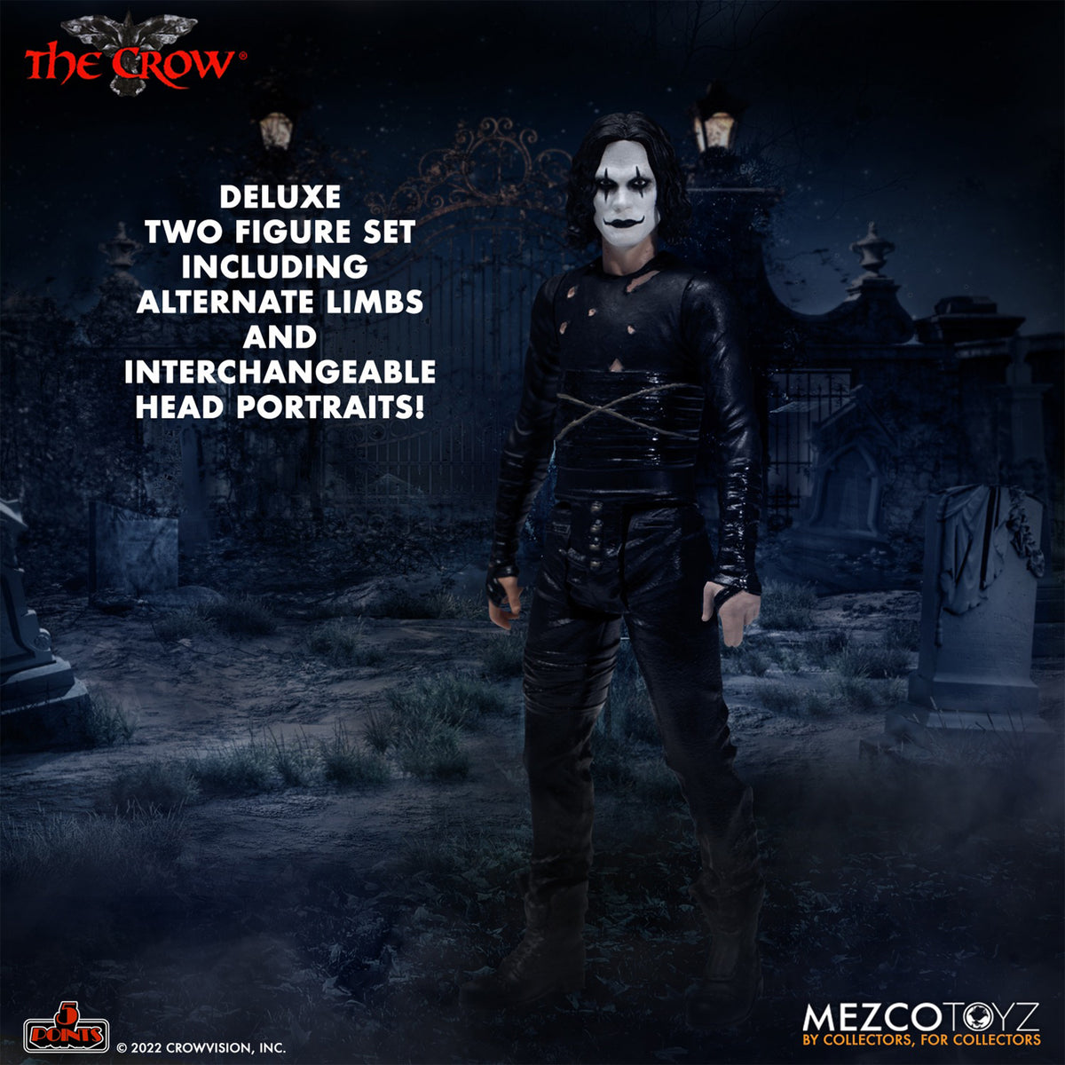 The Crow 5 Points Deluxe Mezco Toyz Box Set – photo 6 of 9