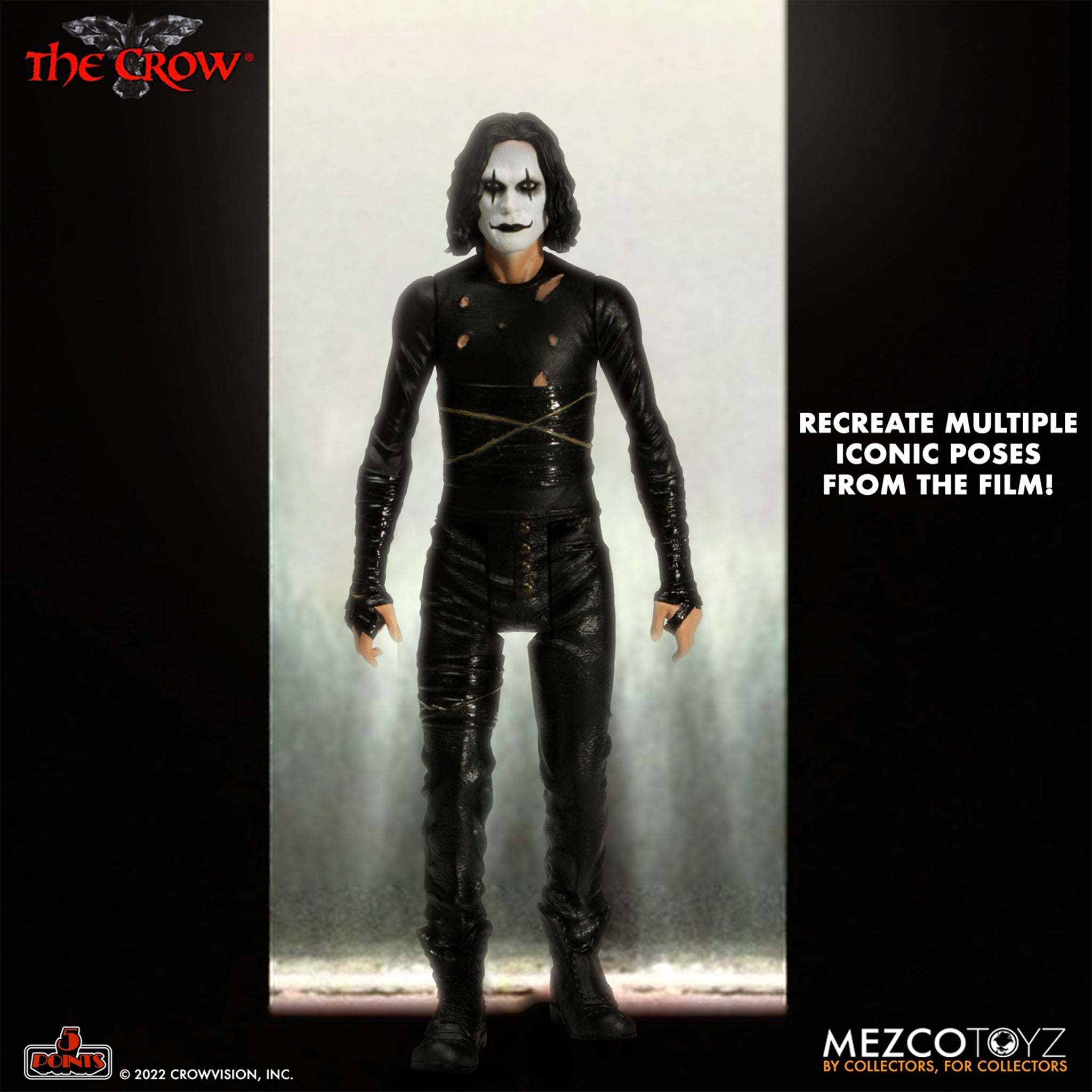 The Crow 5 Points Deluxe Mezco Toyz Box Set – photo 9 of 9