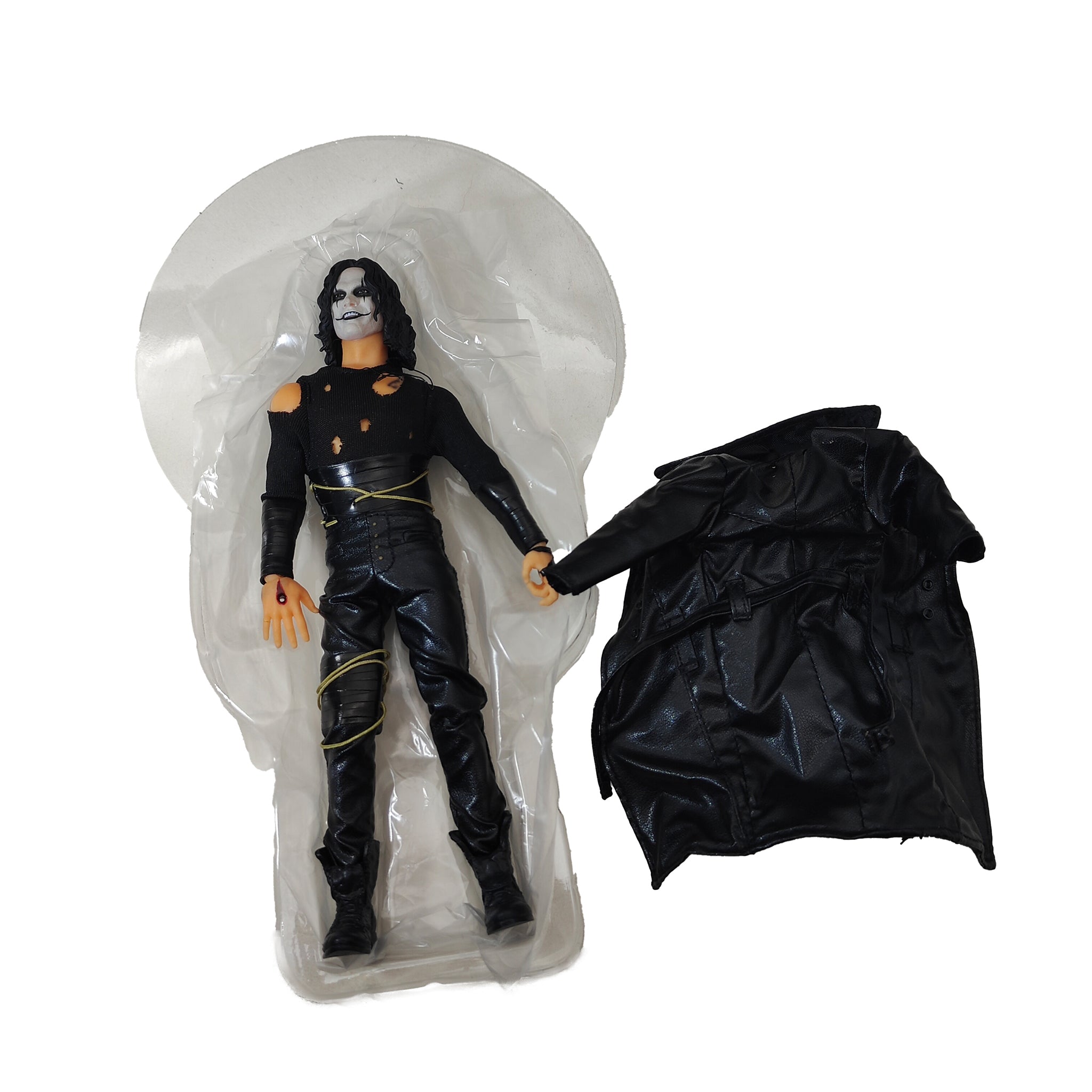 The Crow Eric Draven One:12 Collective Action Figure 2022 17cm – Movie Icons & Heroes, Mezco Toyz, 17 cm, 2022, pre-owned collector piece, Uncanny Collectibles Dublin Ireland