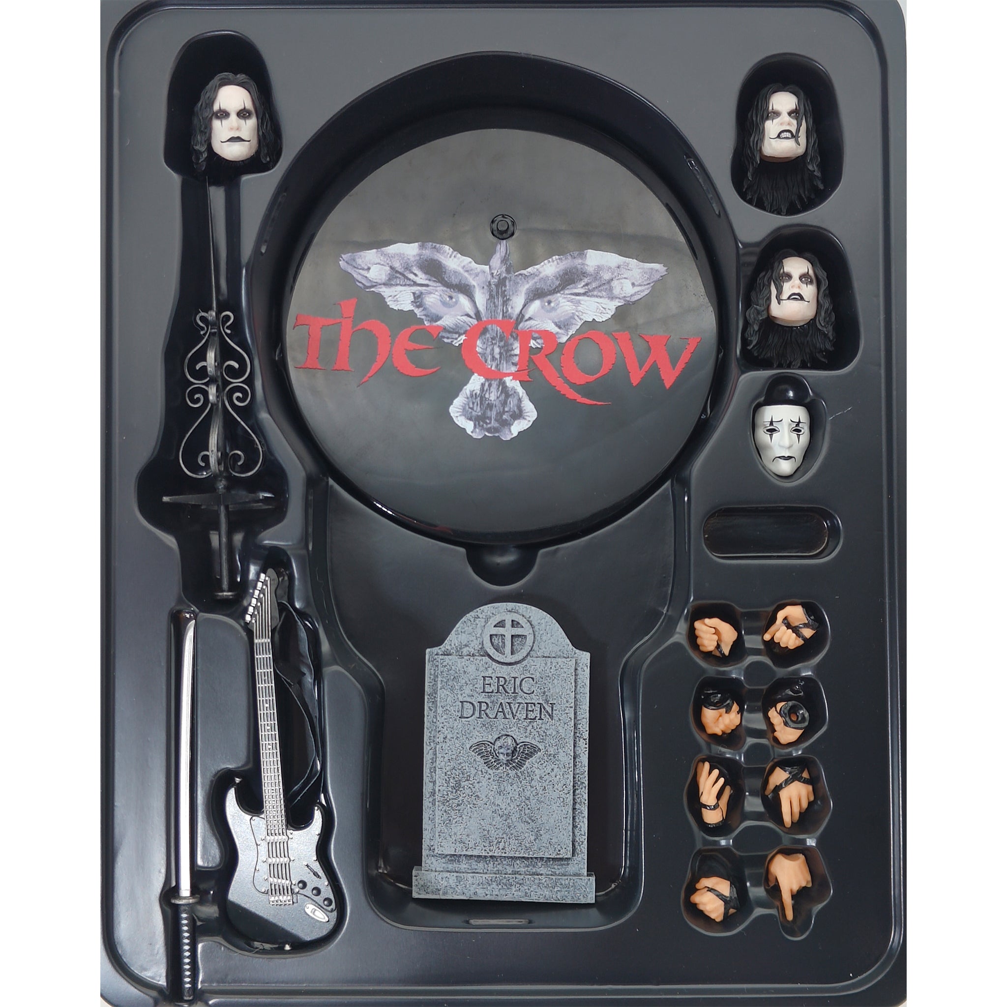 The Crow Eric Draven One:12 Collective Action Figure 2022 17cm – Movie Icons & Heroes, Mezco Toyz, 17 cm, 2022, pre-owned collector piece, Uncanny Collectibles Dublin Ireland