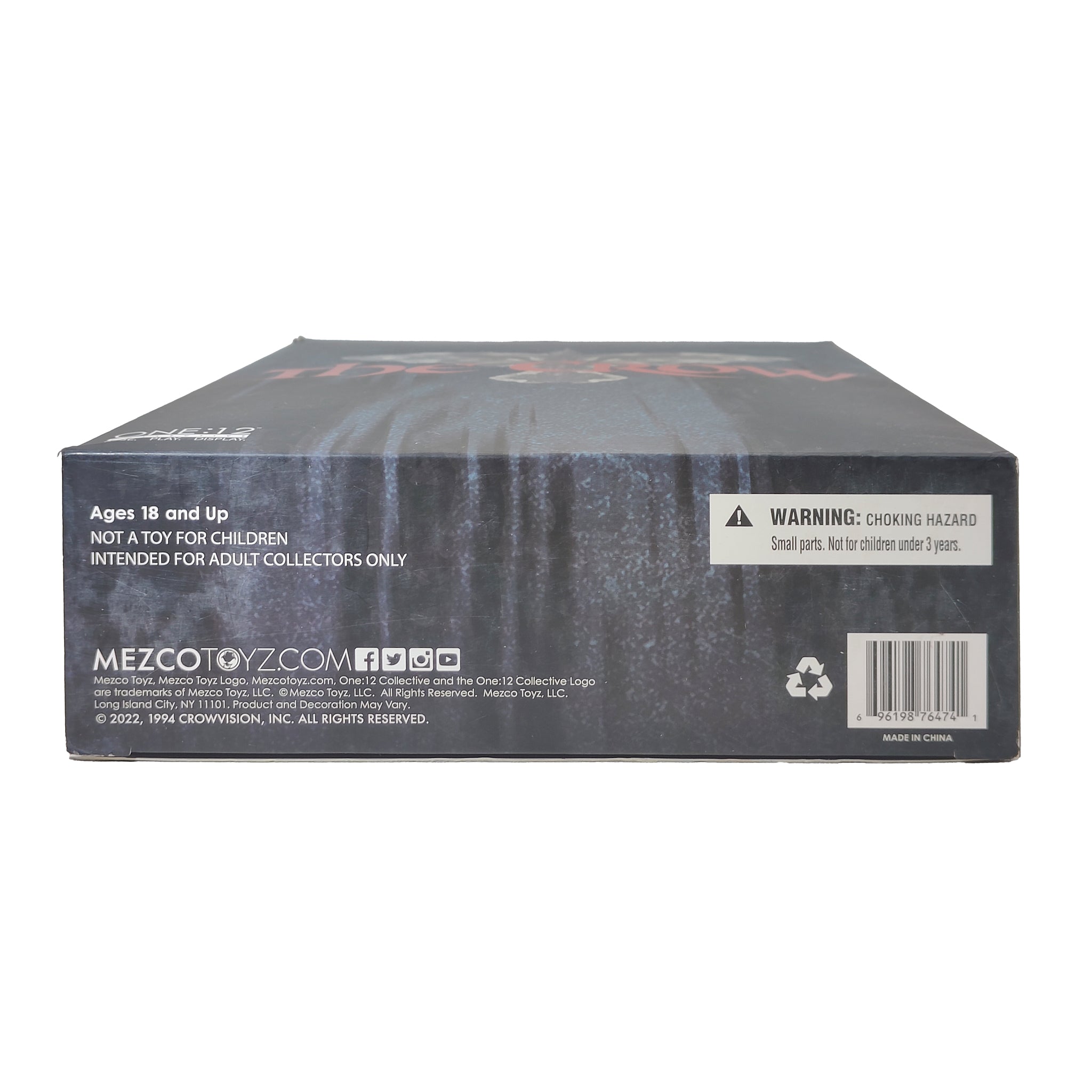 The Crow Eric Draven One:12 Collective Action Figure 2022 17cm – Movie Icons & Heroes, Mezco Toyz, 17 cm, 2022, pre-owned collector piece, Uncanny Collectibles Dublin Ireland