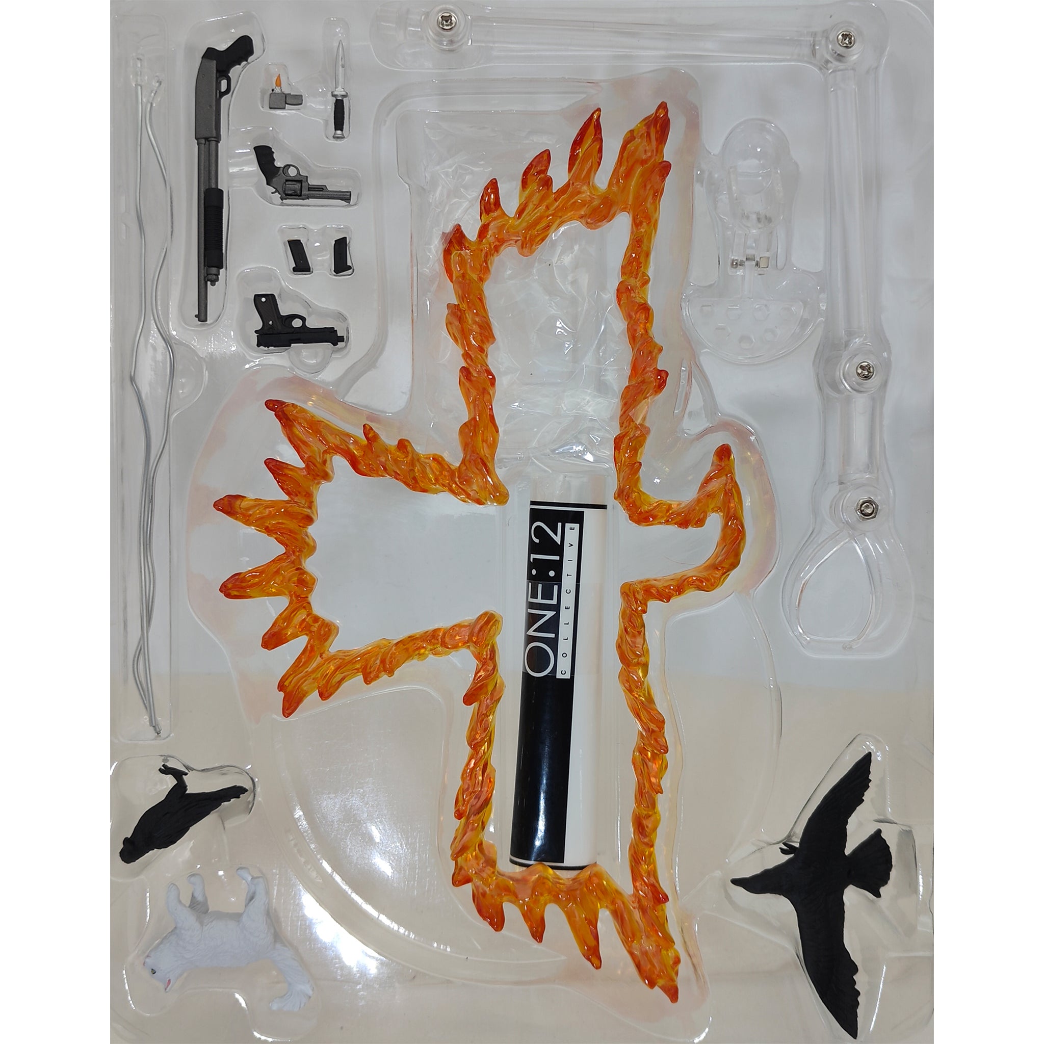 The Crow Eric Draven One:12 Collective Action Figure 2022 17cm – Movie Icons & Heroes, Mezco Toyz, 17 cm, 2022, pre-owned collector piece, Uncanny Collectibles Dublin Ireland