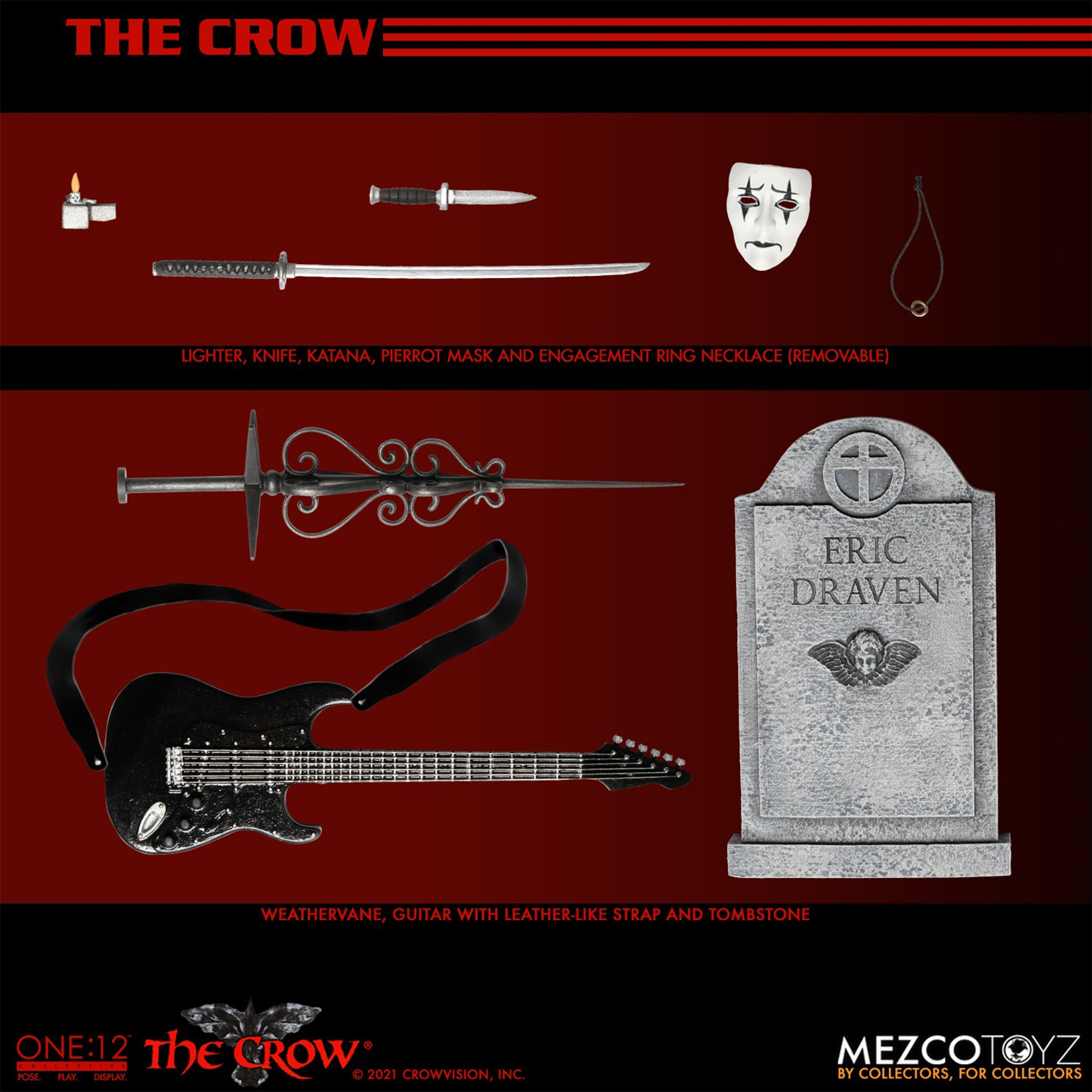 The Crow Eric Draven One:12 Collective Action Figure – photo 18 of 27