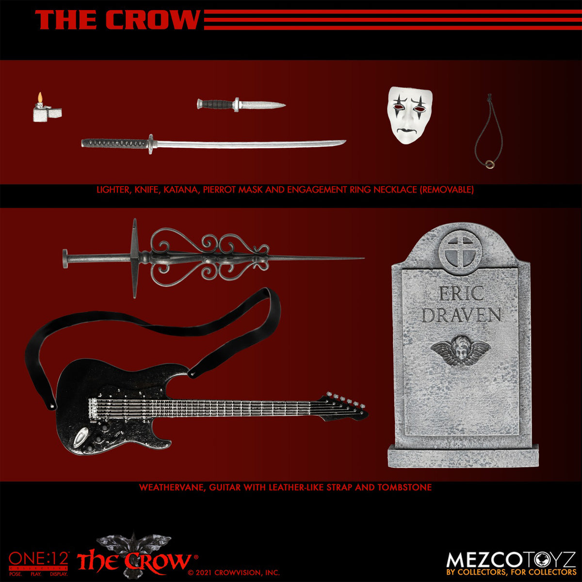 The Crow Eric Draven One:12 Collective Action Figure – photo 18 of 27