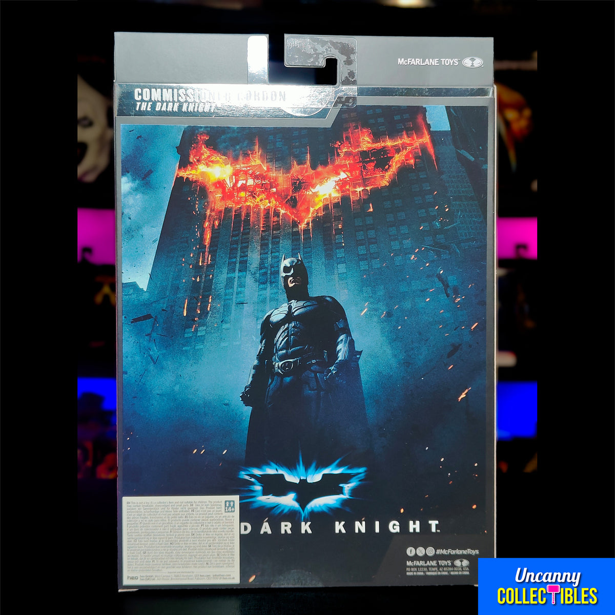 The Dark Knight Commissioner Gordon Deluxe DC Multiverse McFarlane Action Figure